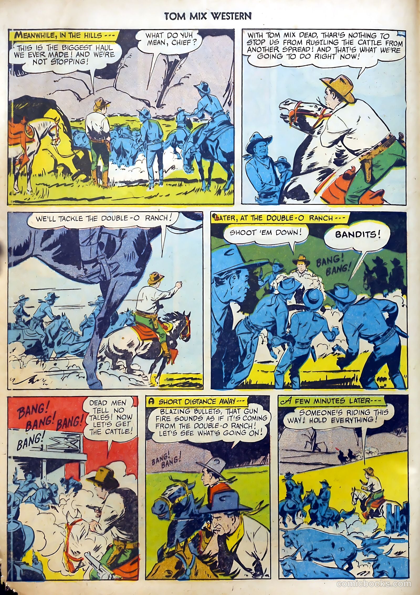 Tom Mix Western #31 (1950) — page 9 of 53