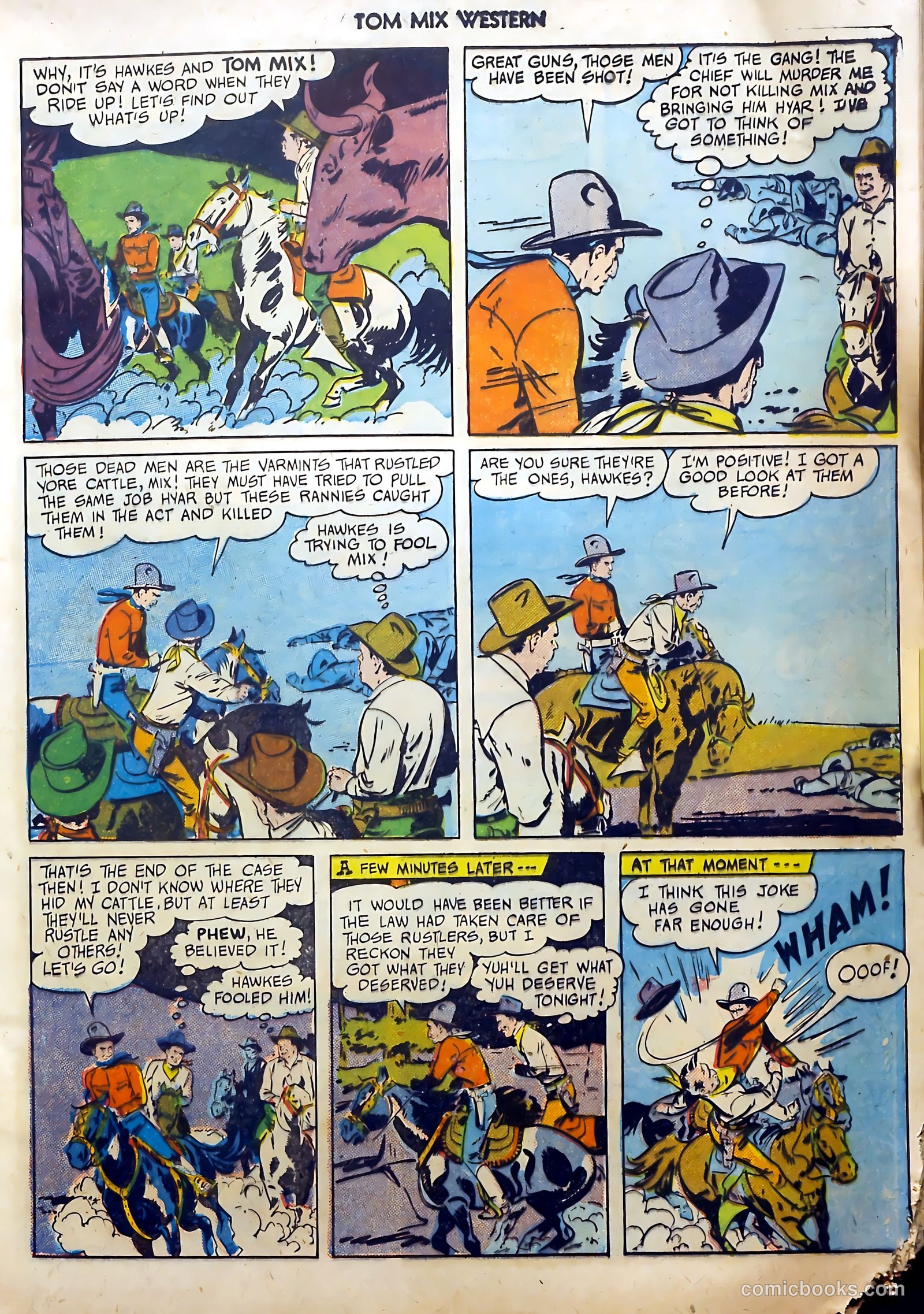 Tom Mix Western #31 (1950) — page 10 of 53