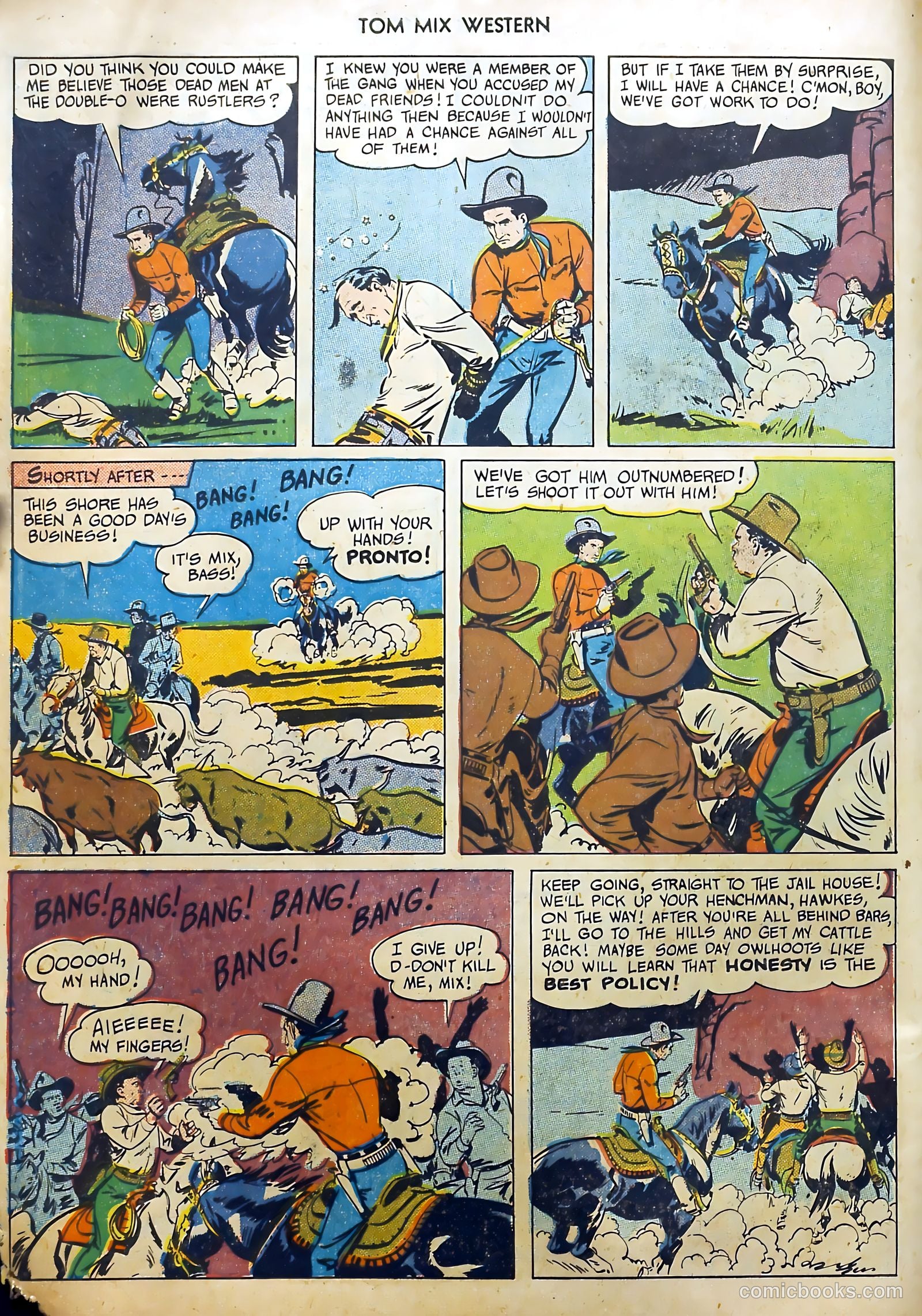 Tom Mix Western #31 (1950) — page 11 of 53