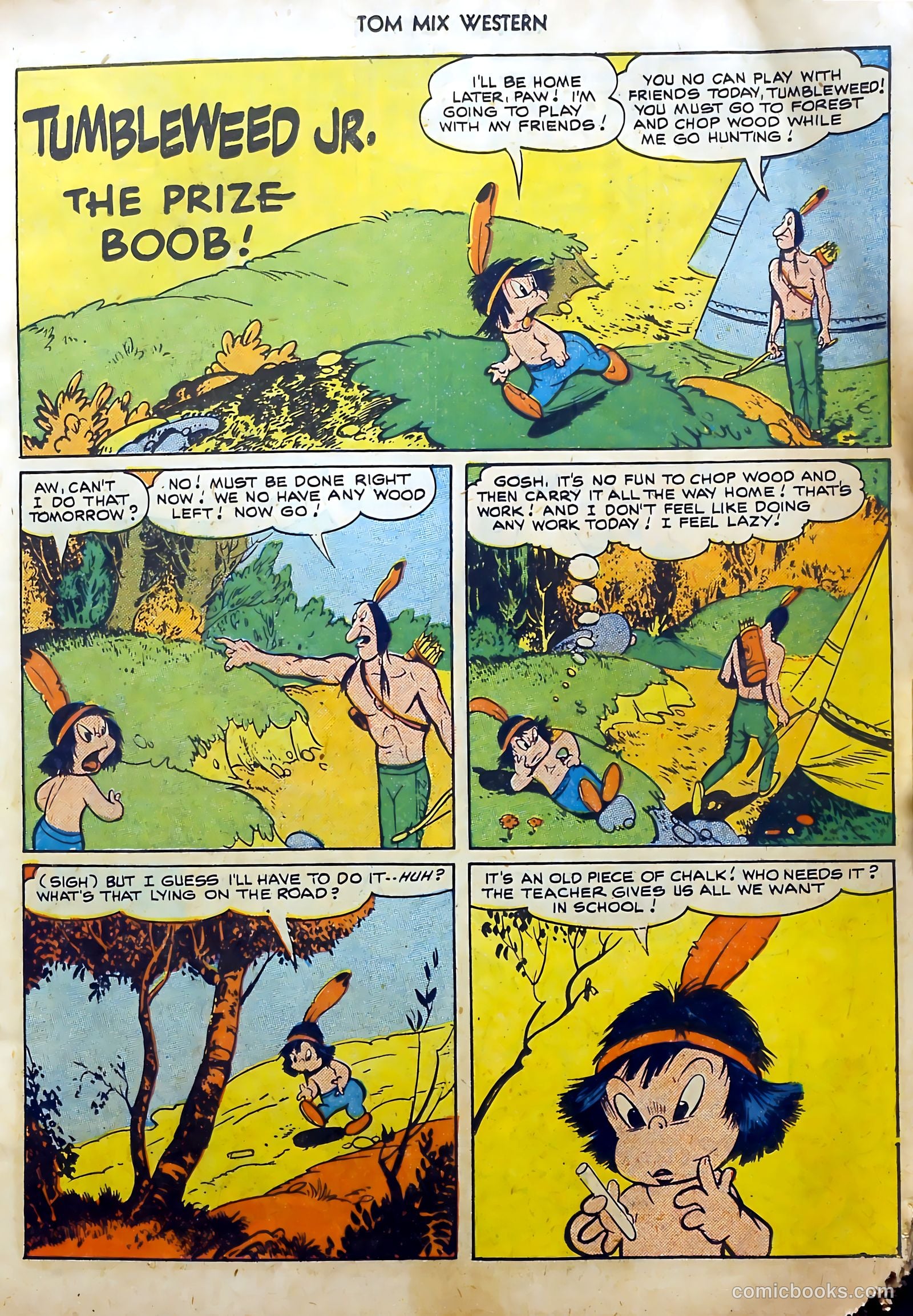 Tom Mix Western #31 (1950) — page 12 of 53