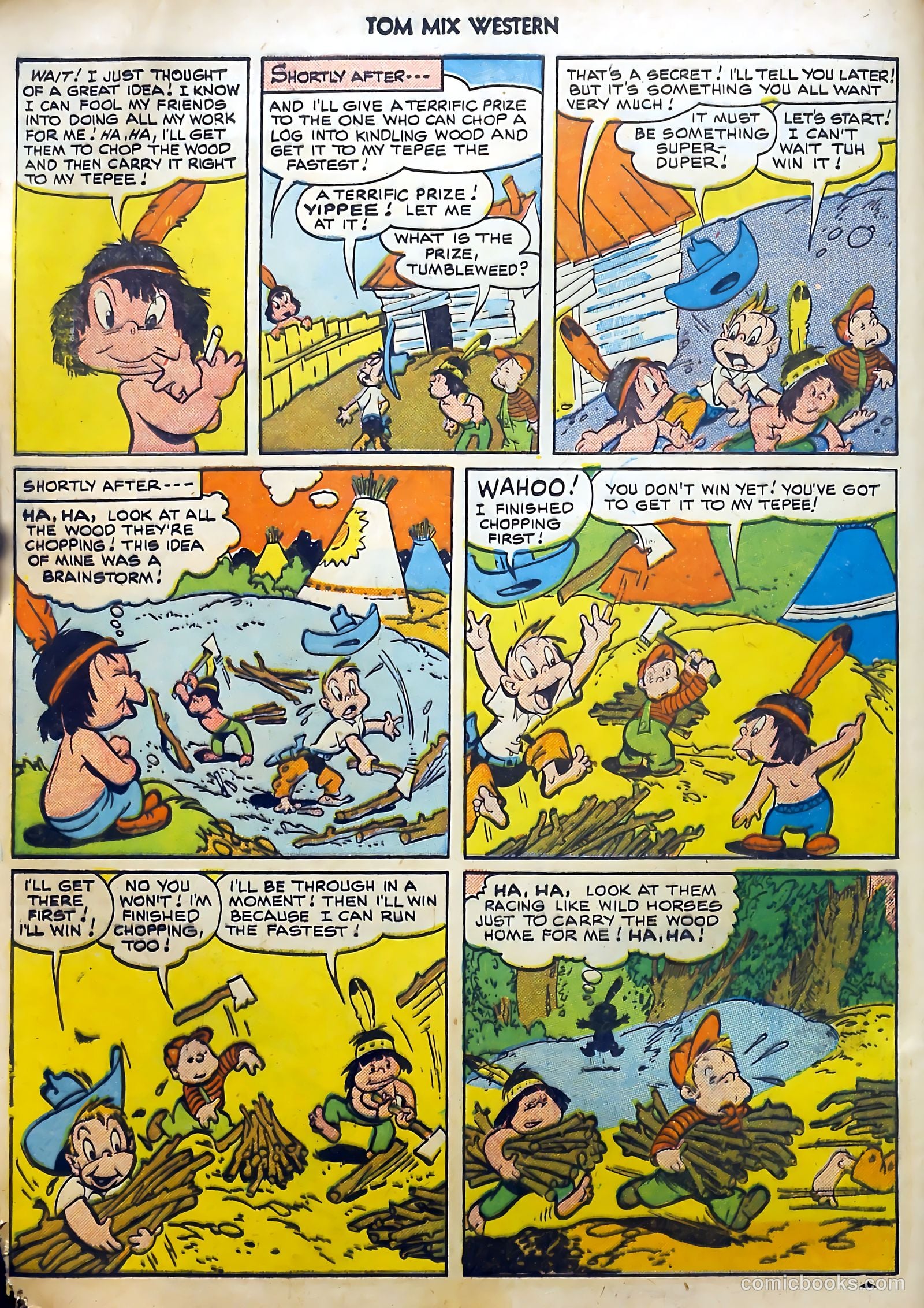 Tom Mix Western #31 (1950) — page 13 of 53