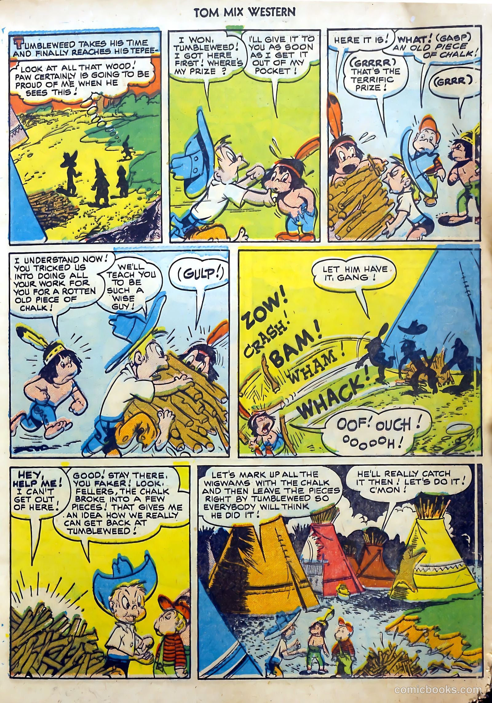 Tom Mix Western #31 (1950) — page 14 of 53
