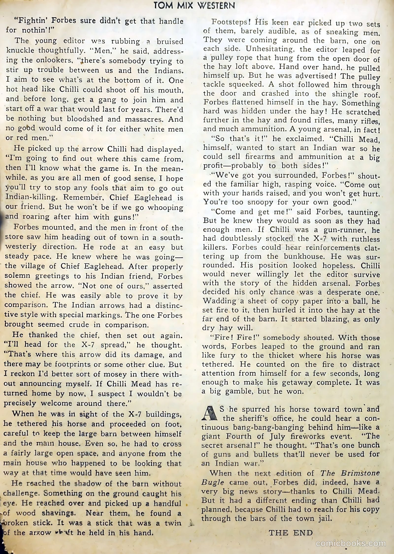Tom Mix Western #31 (1950) — page 17 of 53