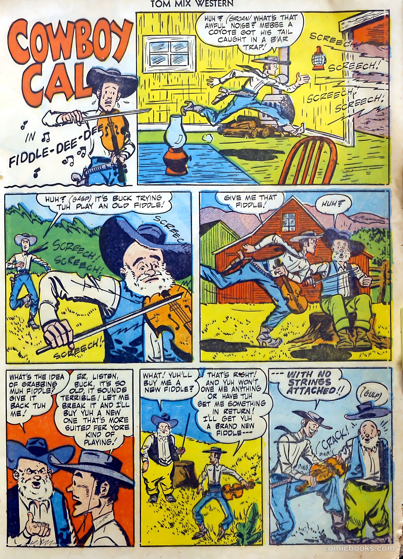 Tom Mix Western #31 (1950) — page 18 of 53