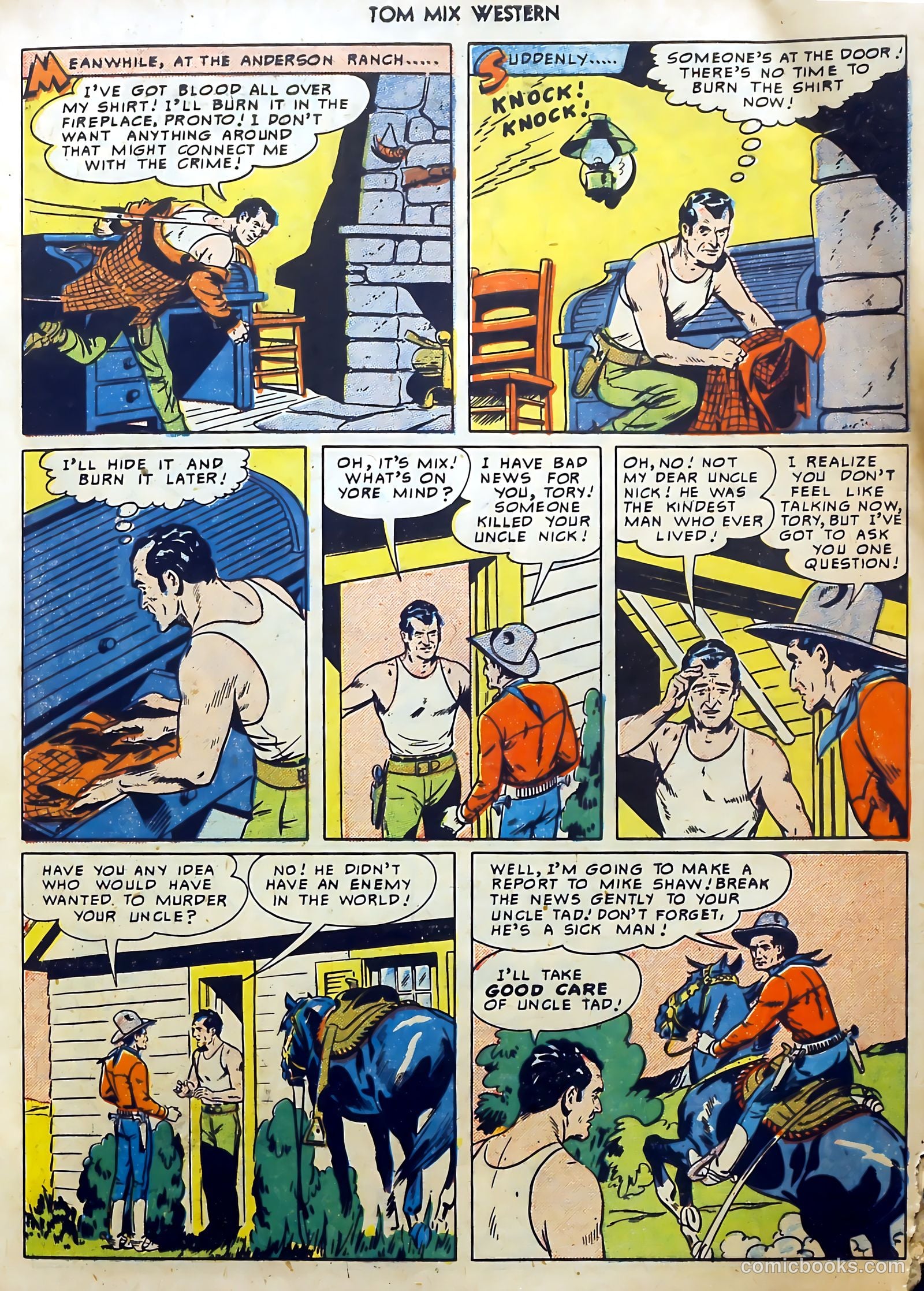 Tom Mix Western #31 (1950) — page 22 of 53