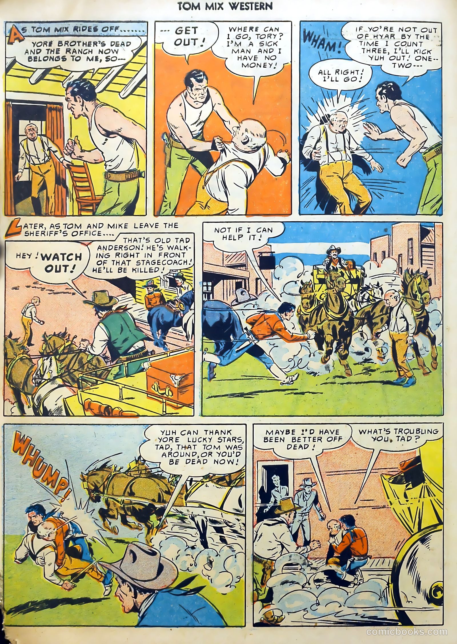 Tom Mix Western #31 (1950) — page 23 of 53