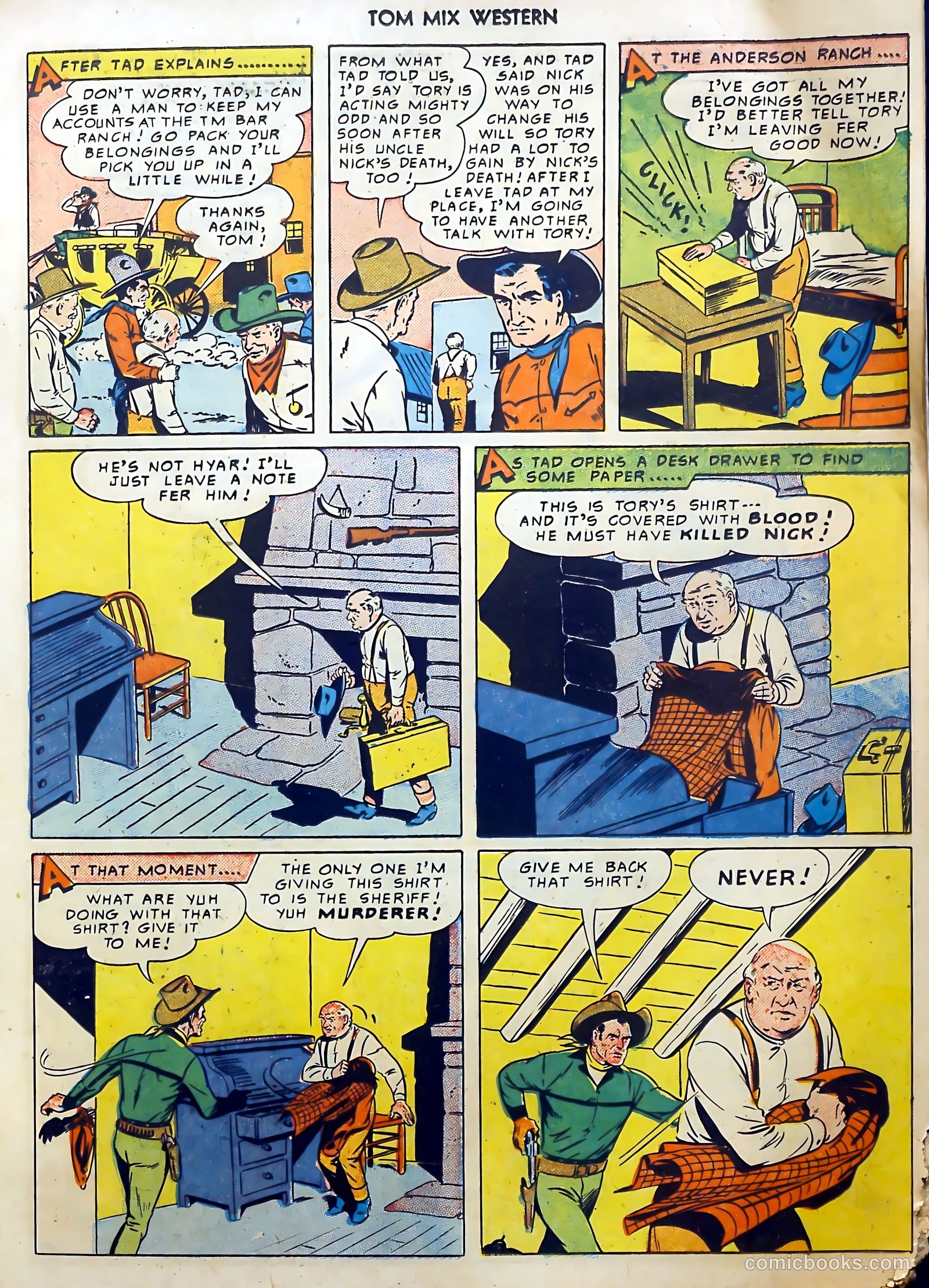 Tom Mix Western #31 (1950) — page 24 of 53