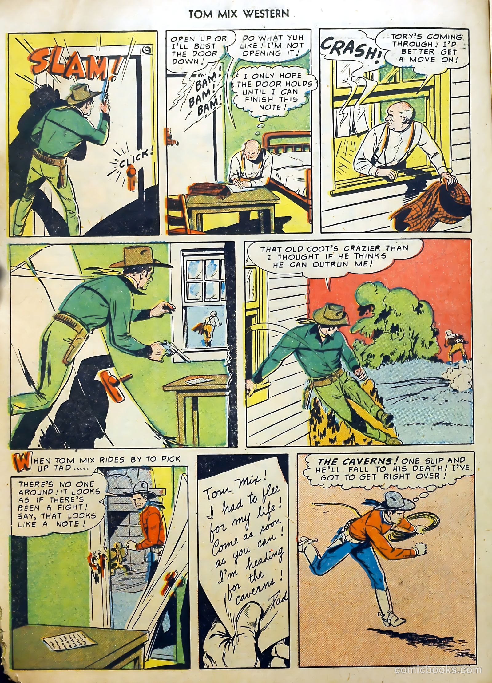 Tom Mix Western #31 (1950) — page 25 of 53