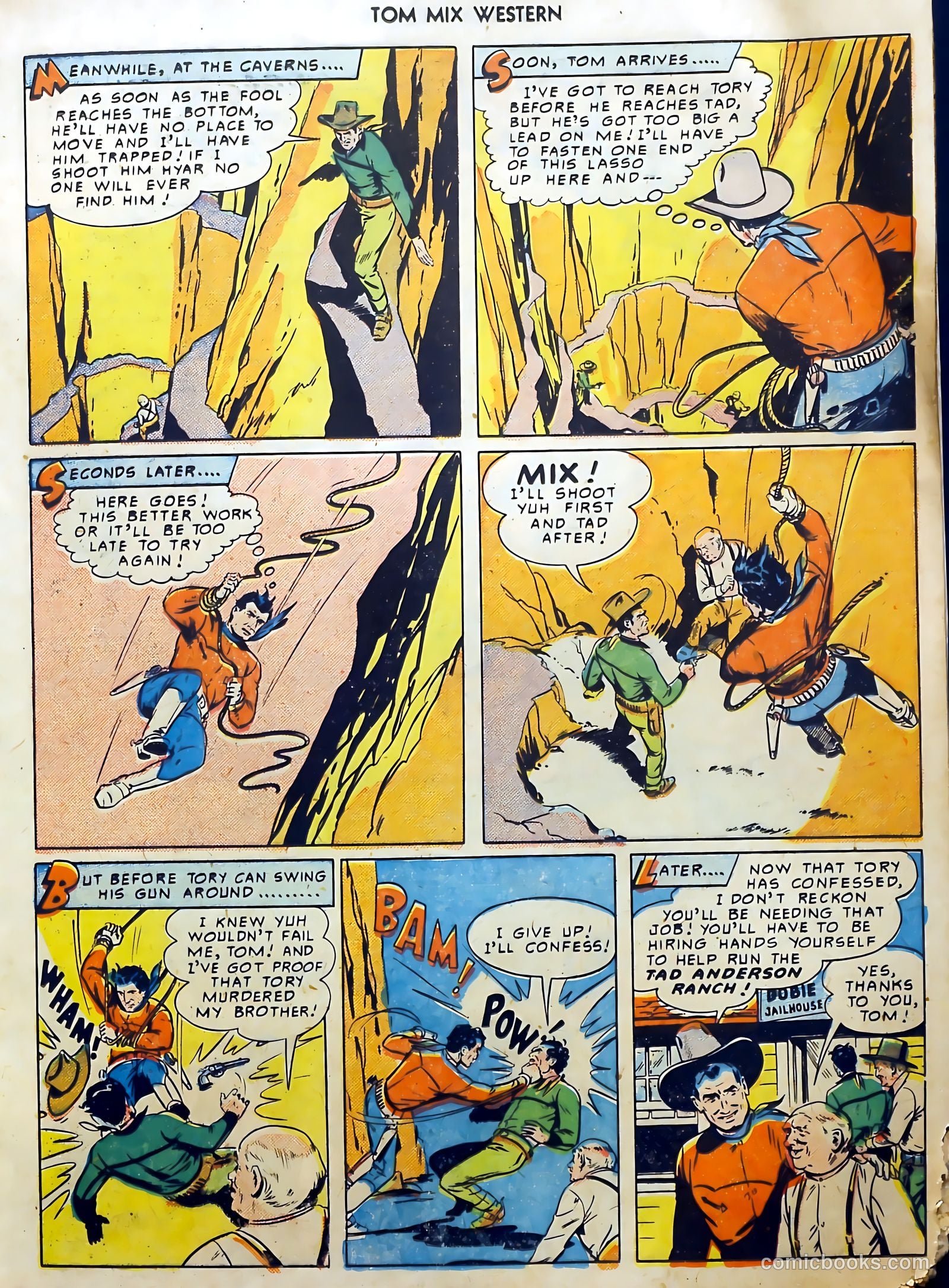Tom Mix Western #31 (1950) — page 26 of 53