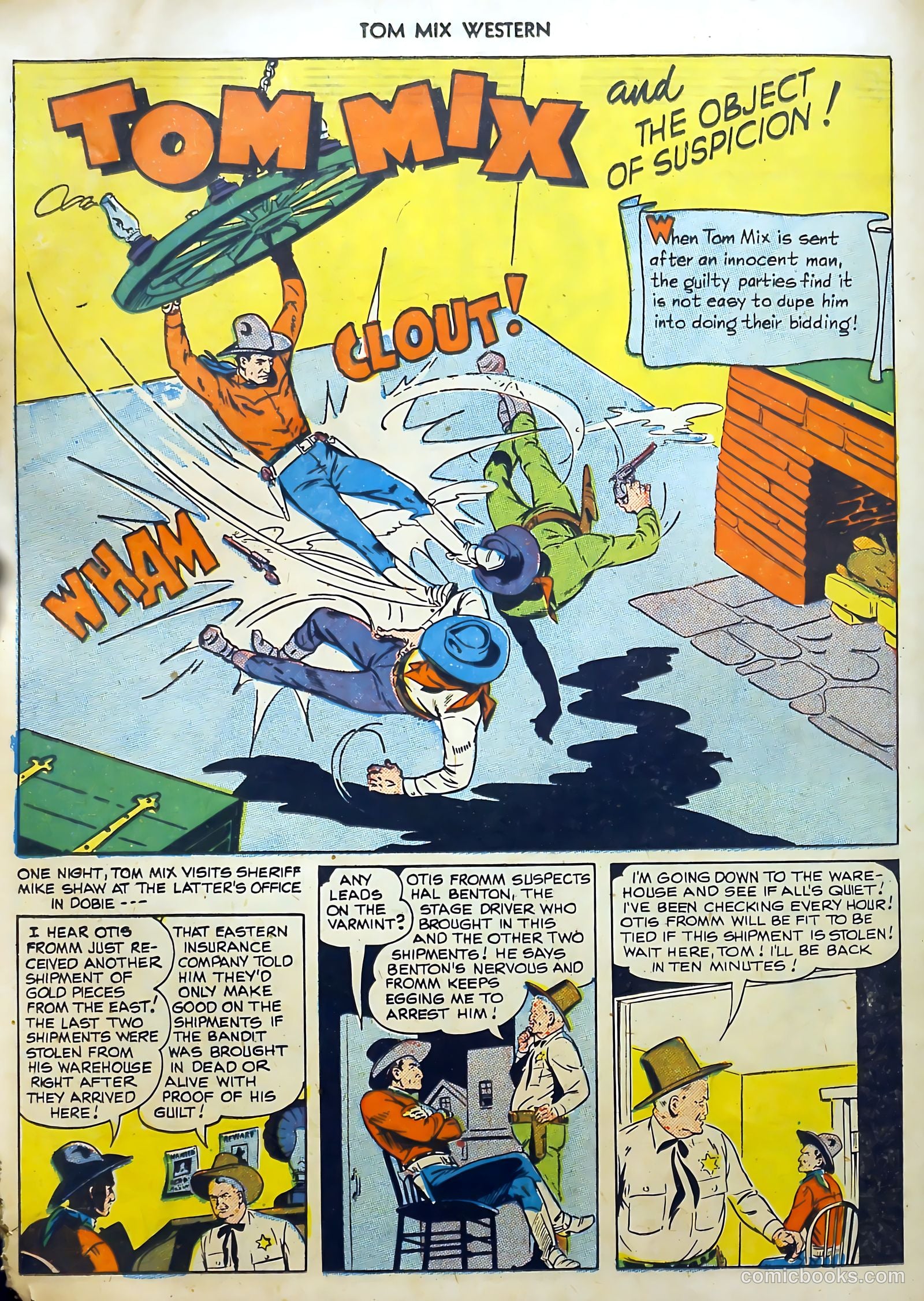 Tom Mix Western #31 (1950) — page 27 of 53