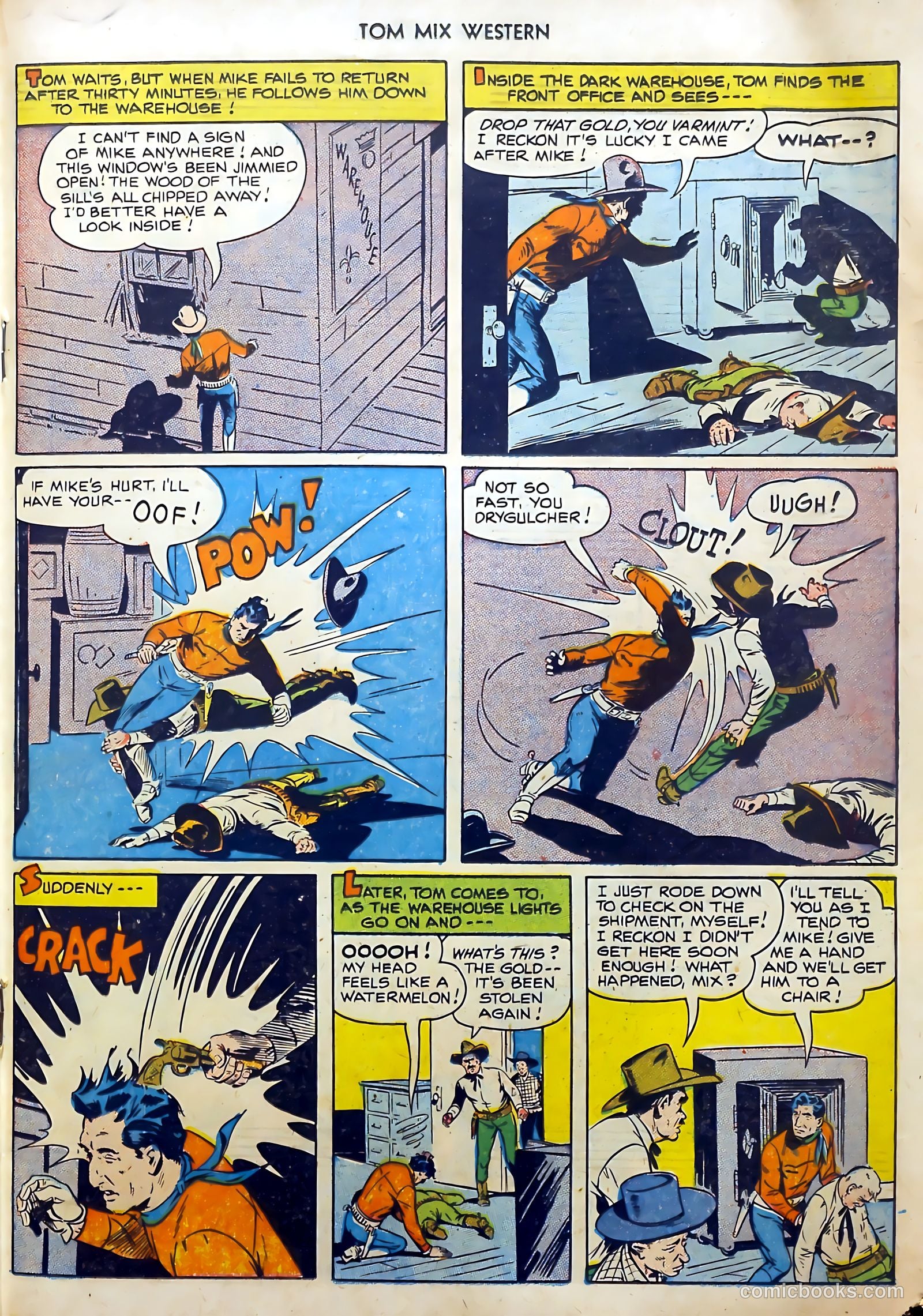 Tom Mix Western #31 (1950) — page 28 of 53