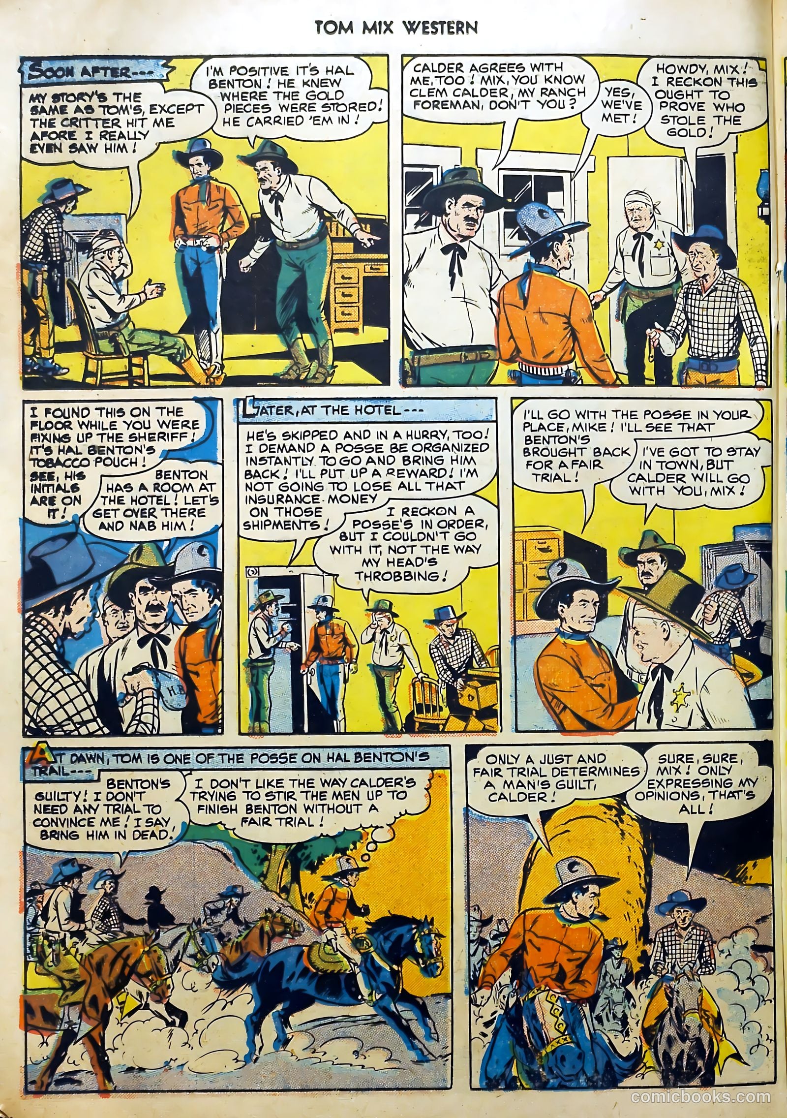 Tom Mix Western #31 (1950) — page 29 of 53