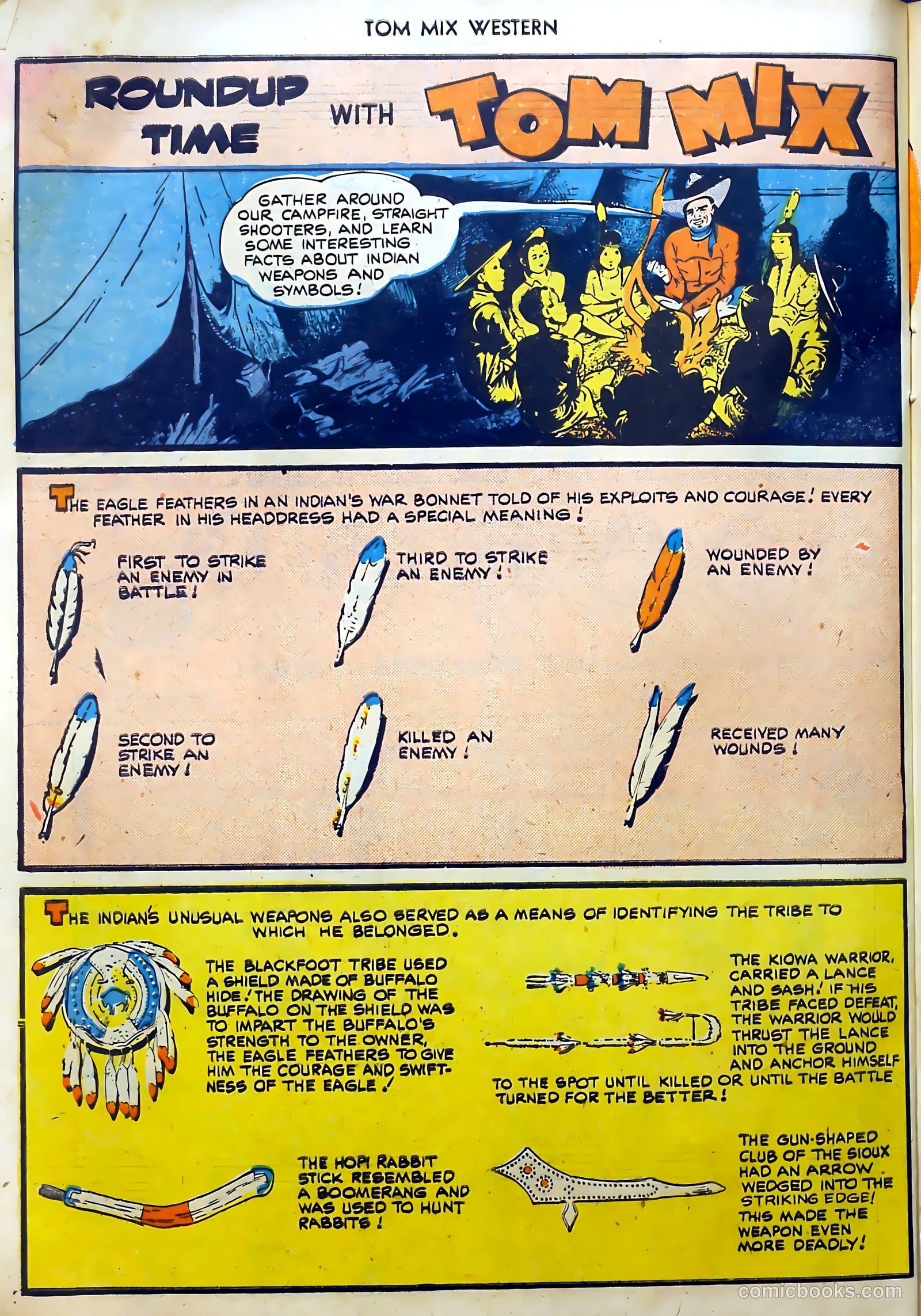 Tom Mix Western #31 (1950) — page 35 of 53