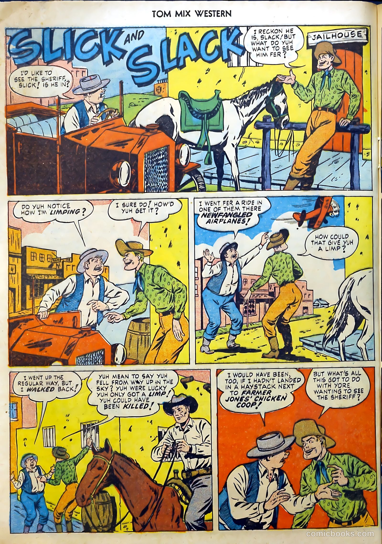 Tom Mix Western #31 (1950) — page 37 of 53