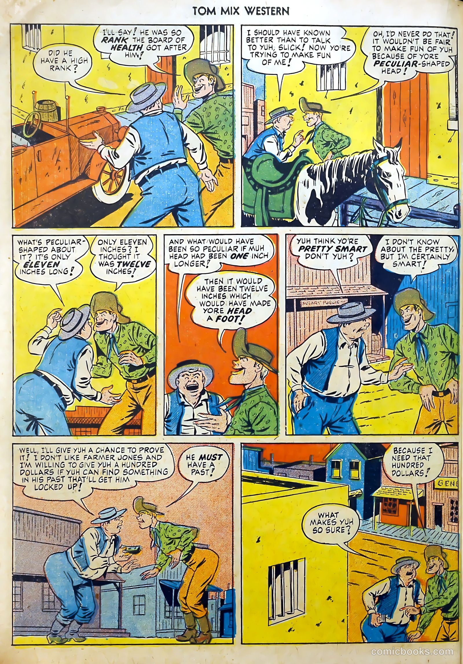 Tom Mix Western #31 (1950) — page 39 of 53