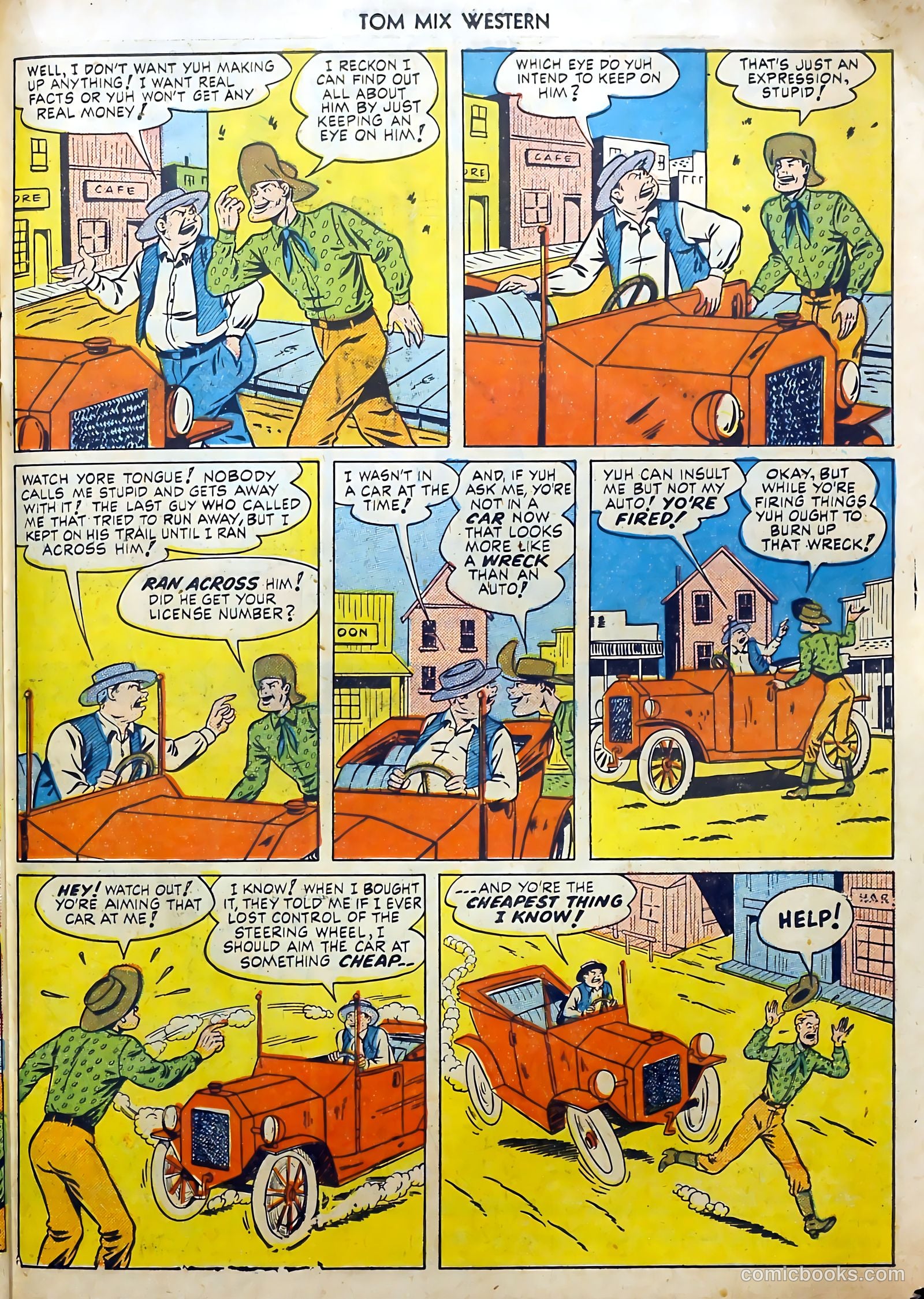 Tom Mix Western #31 (1950) — page 40 of 53