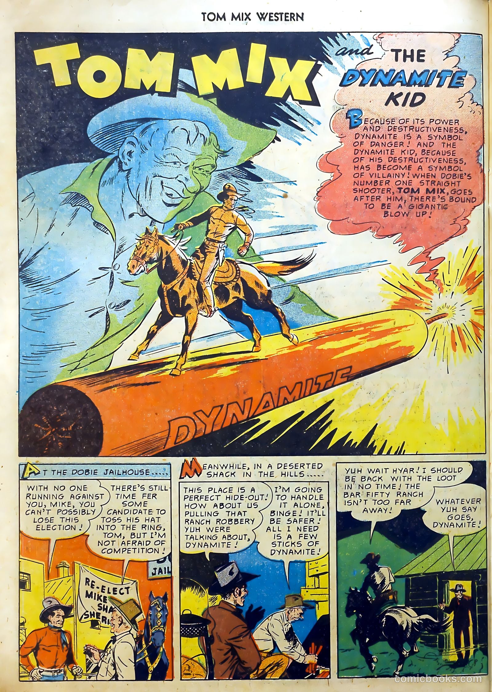 Tom Mix Western #31 (1950) — page 43 of 53