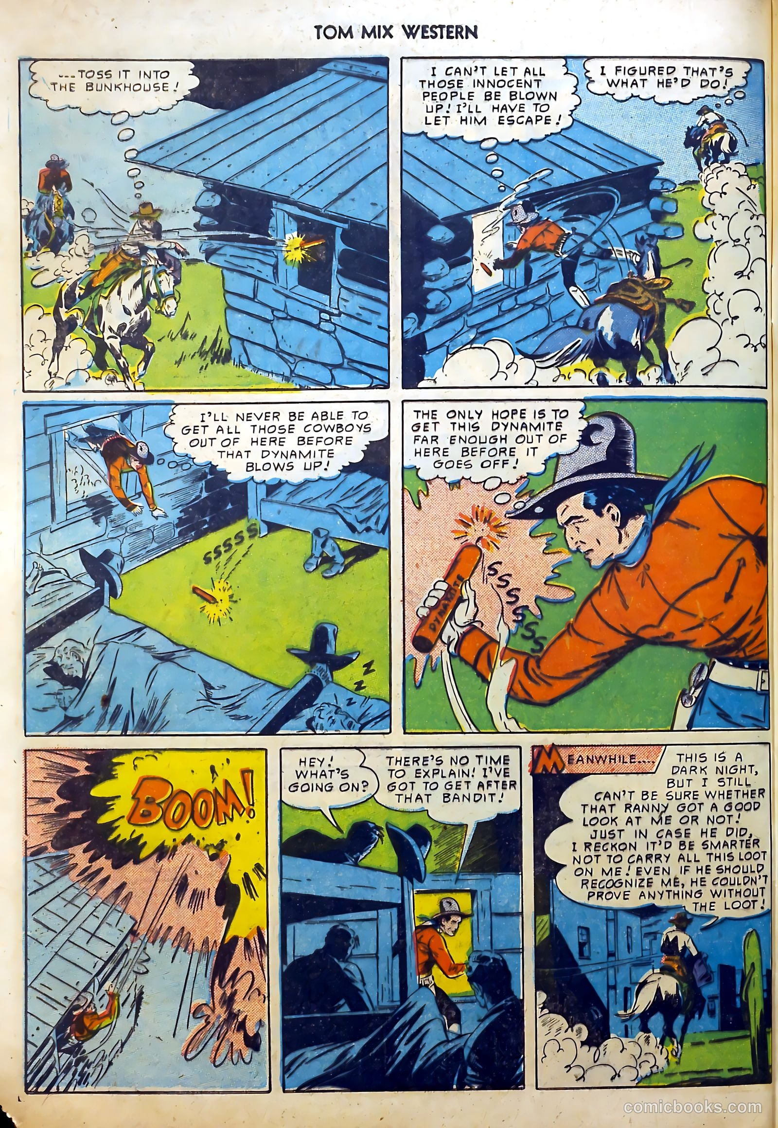 Tom Mix Western #31 (1950) — page 45 of 53