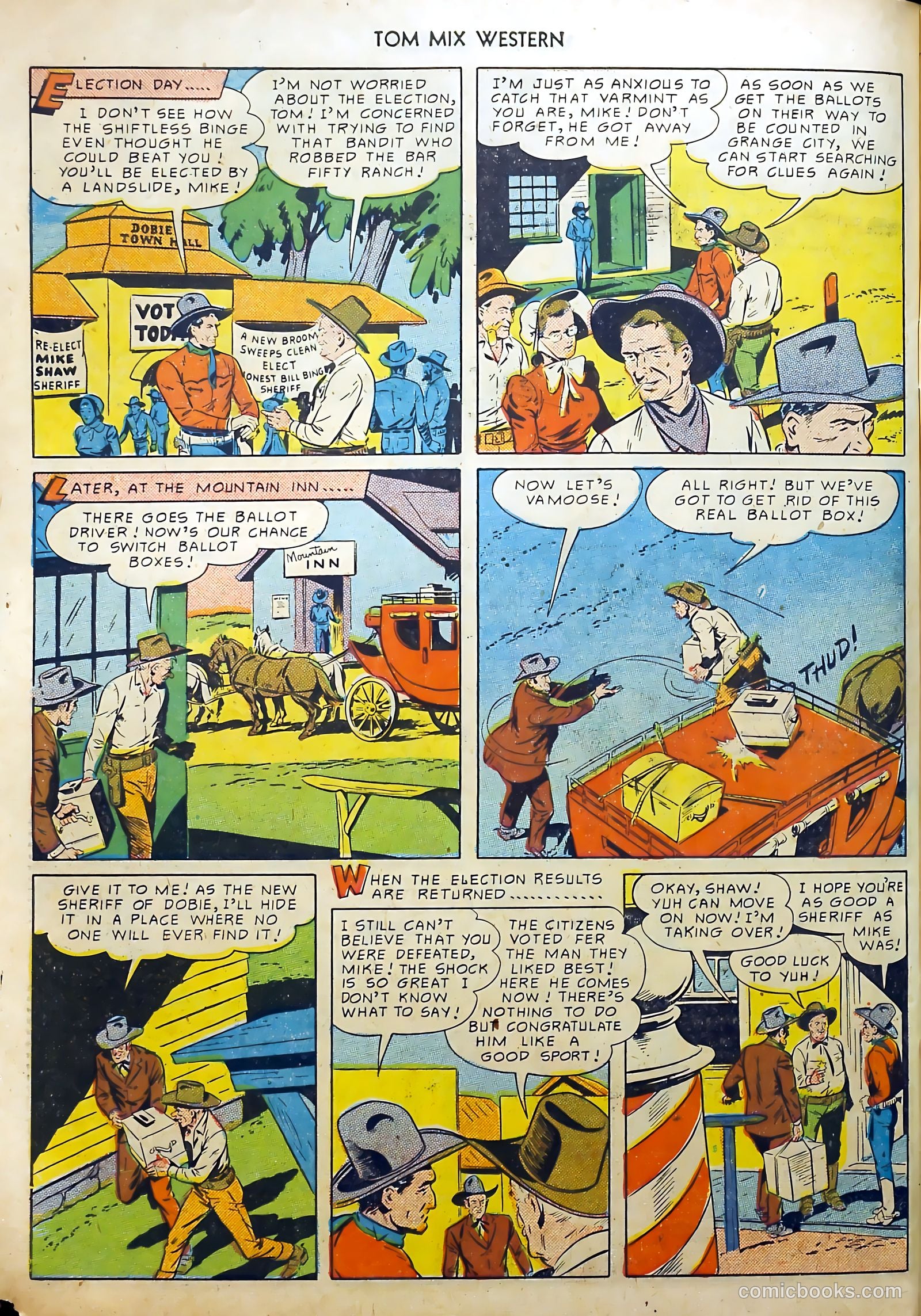 Tom Mix Western #31 (1950) — page 47 of 53