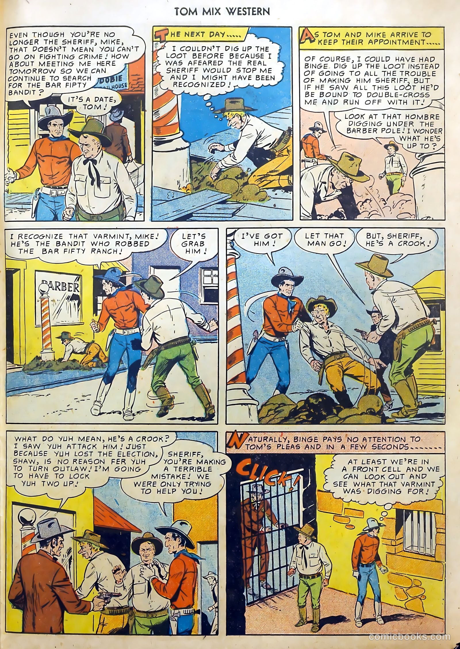 Tom Mix Western #31 (1950) — page 48 of 53