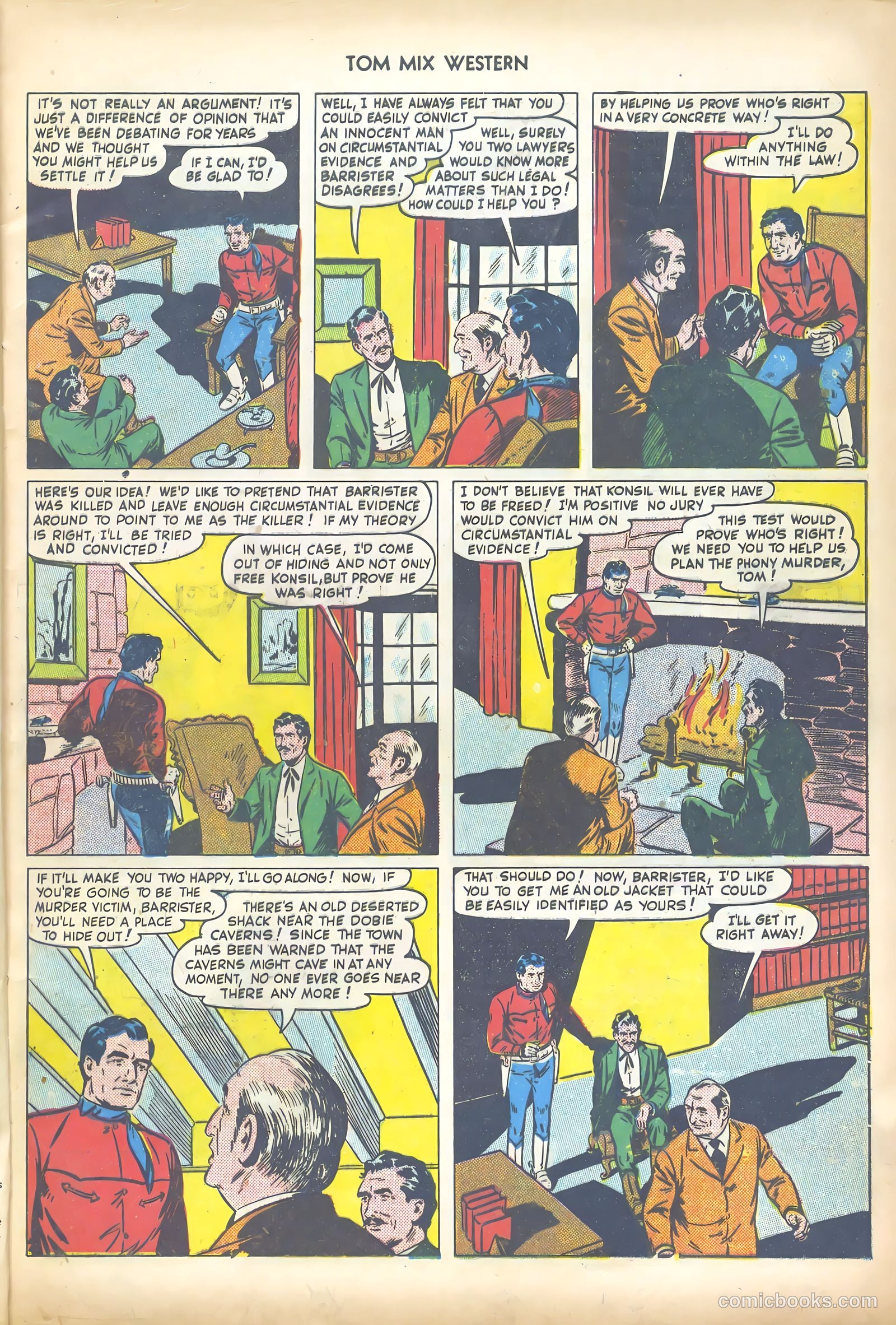 Tom Mix Western #32 (1950) — page 5 of 52