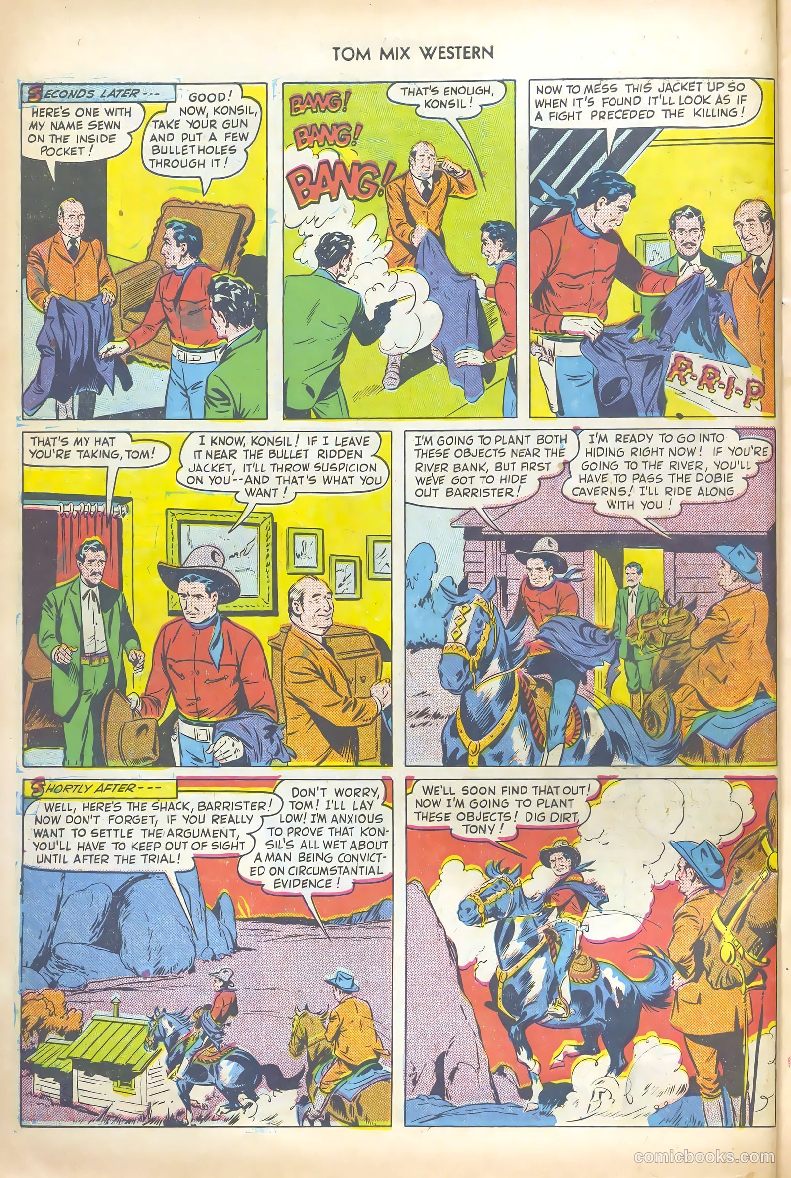 Tom Mix Western #32 (1950) — page 6 of 52