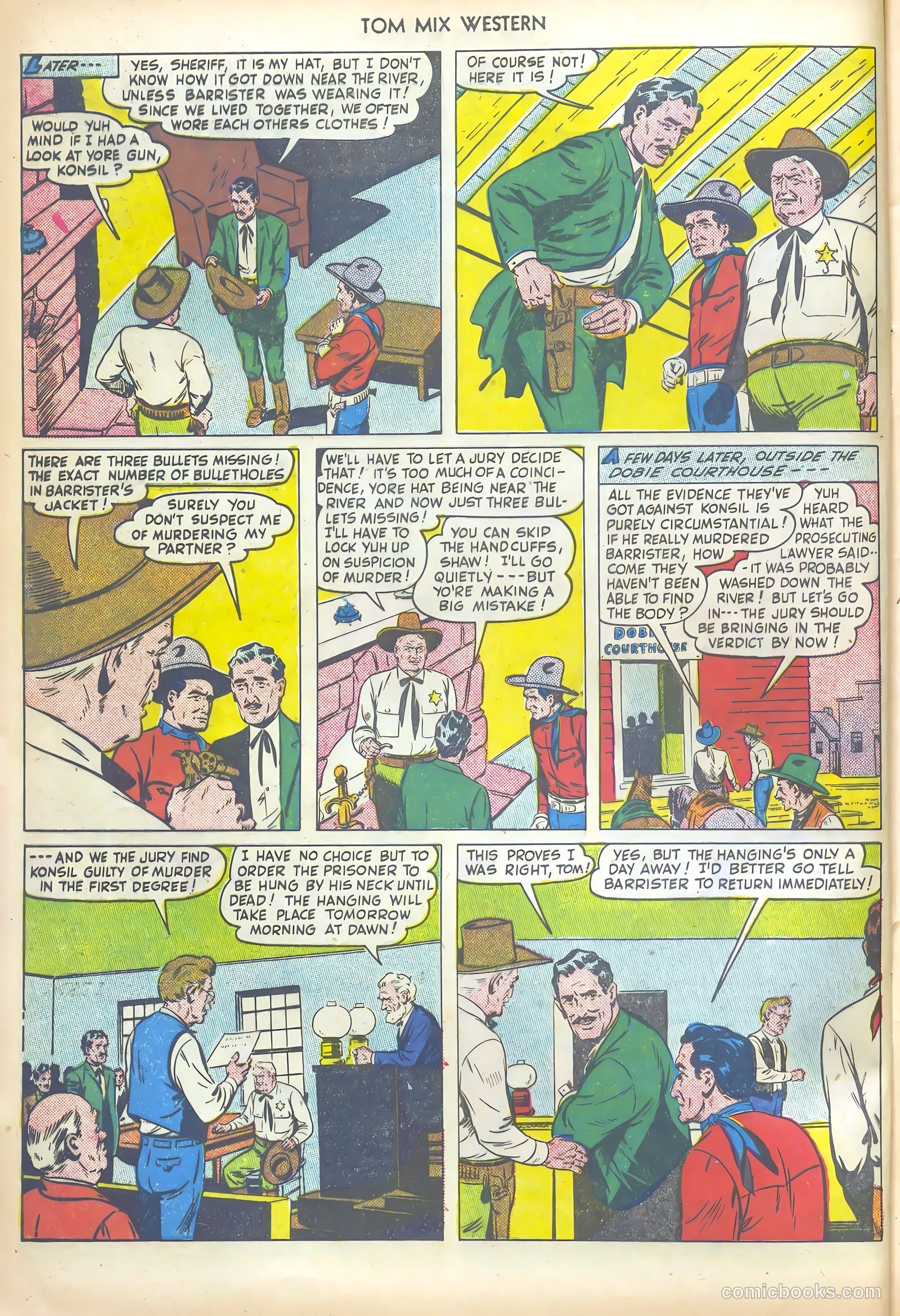 Tom Mix Western #32 (1950) — page 8 of 52
