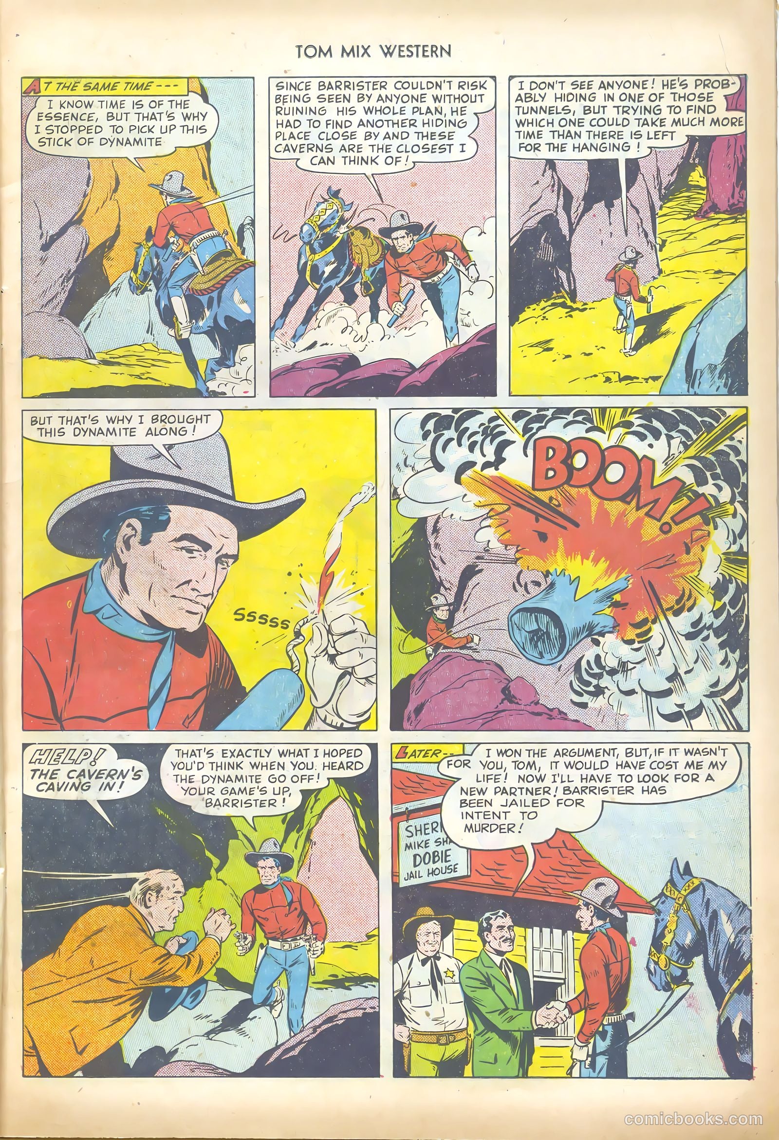 Tom Mix Western #32 (1950) — page 11 of 52