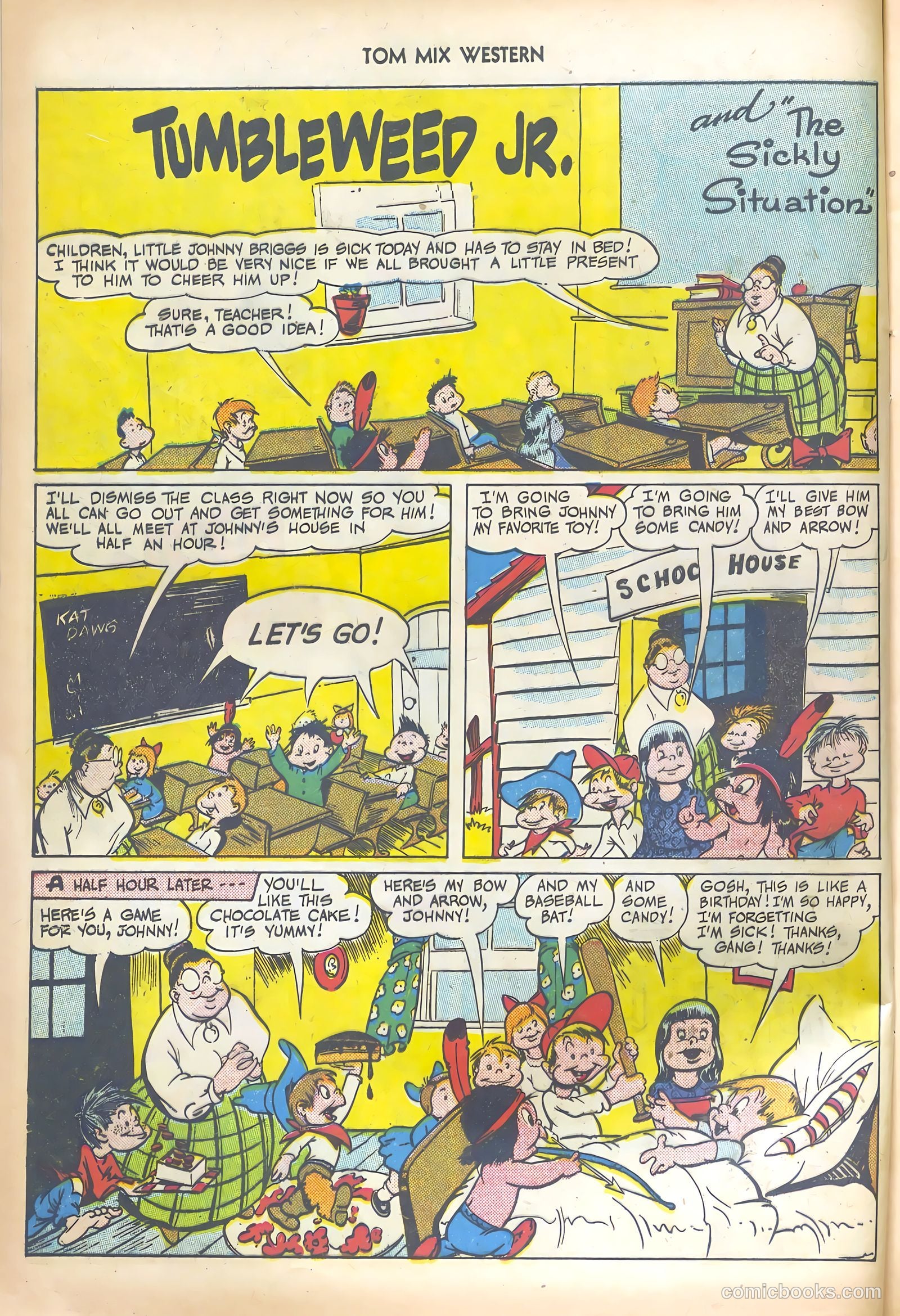 Tom Mix Western #32 (1950) — page 12 of 52