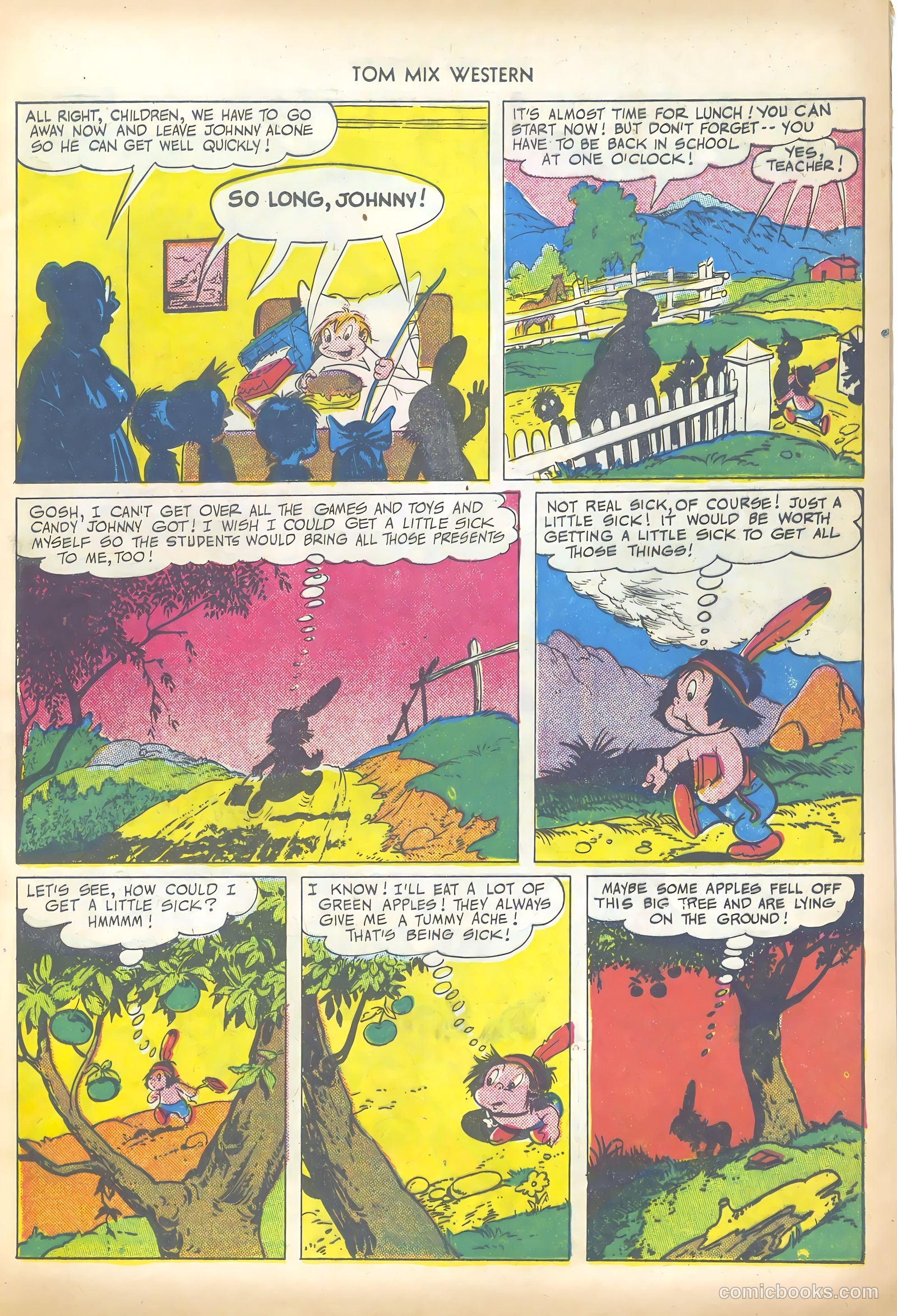 Tom Mix Western #32 (1950) — page 13 of 52