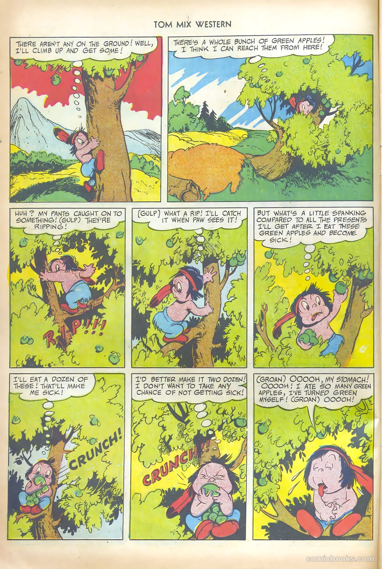 Tom Mix Western #32 (1950) — page 14 of 52