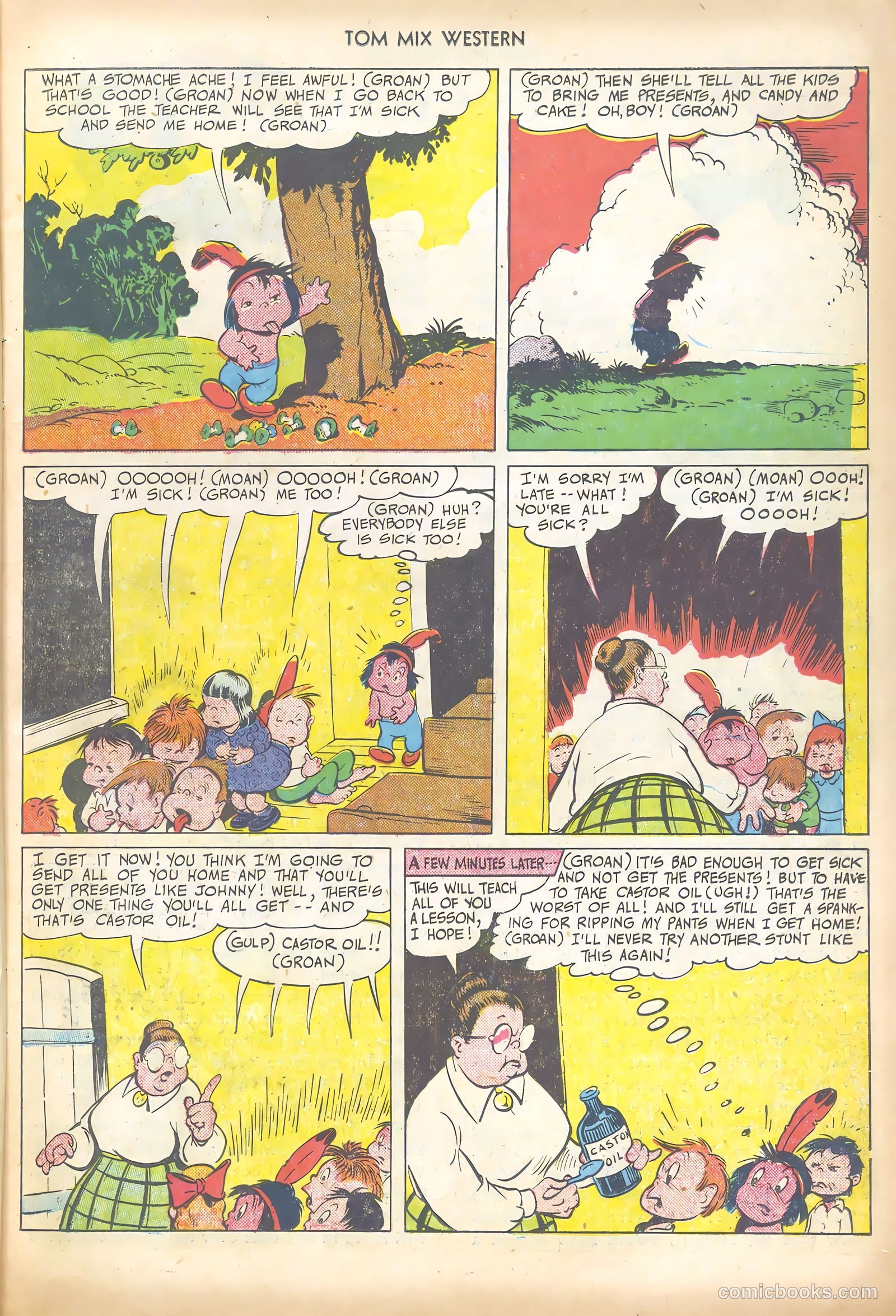 Tom Mix Western #32 (1950) — page 15 of 52