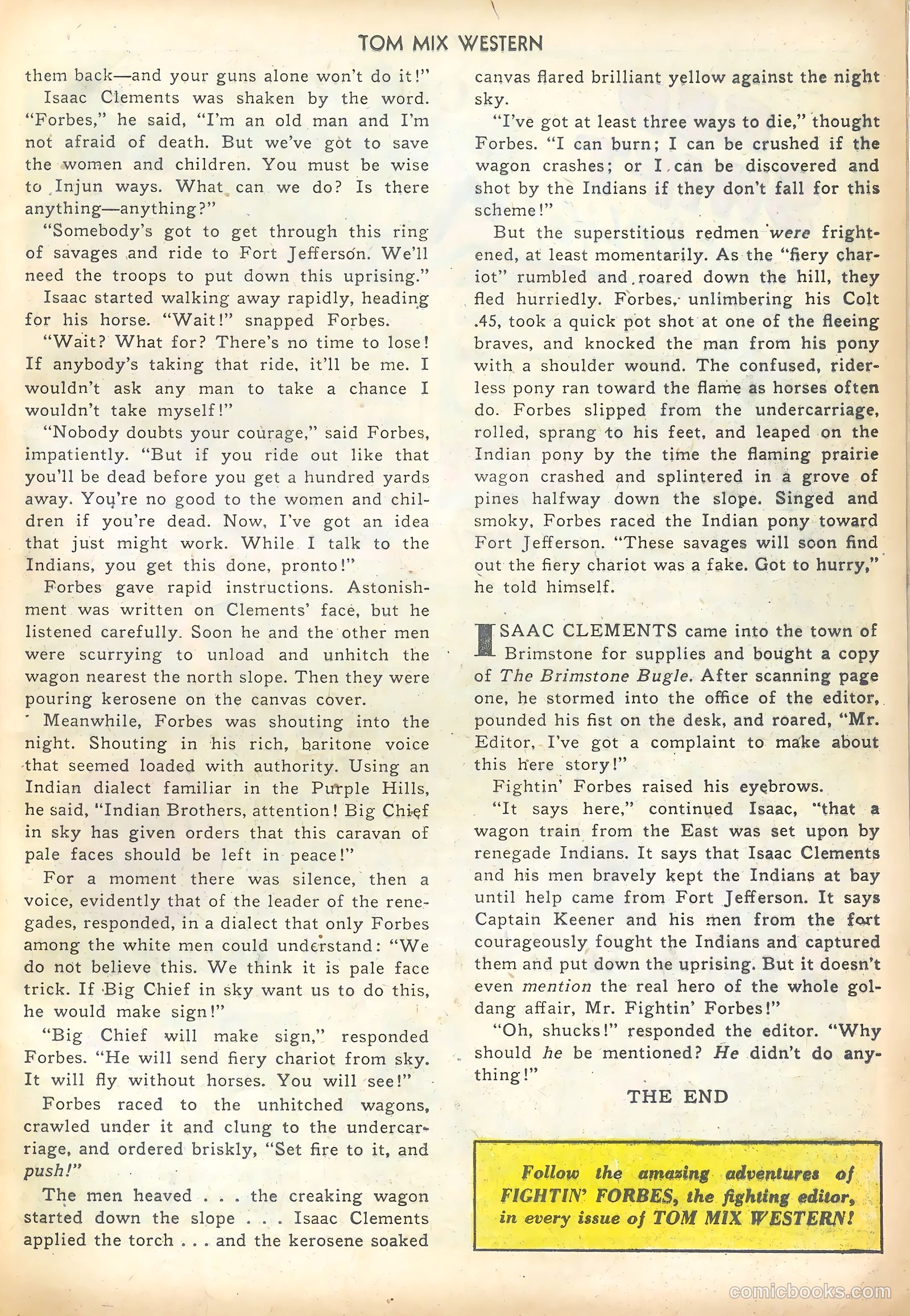 Tom Mix Western #32 (1950) — page 17 of 52