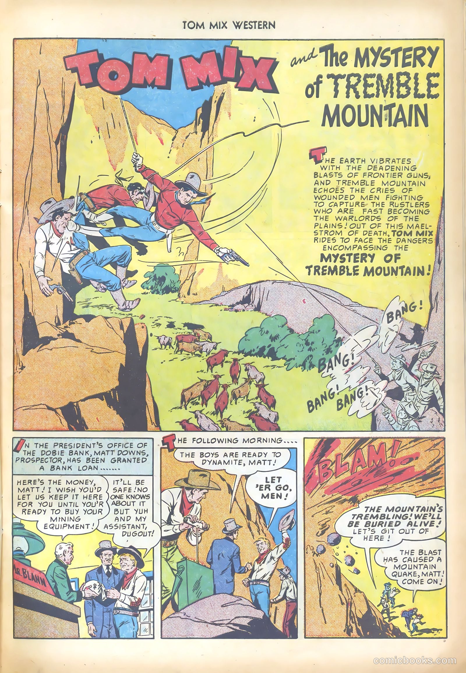 Tom Mix Western #32 (1950) — page 19 of 52