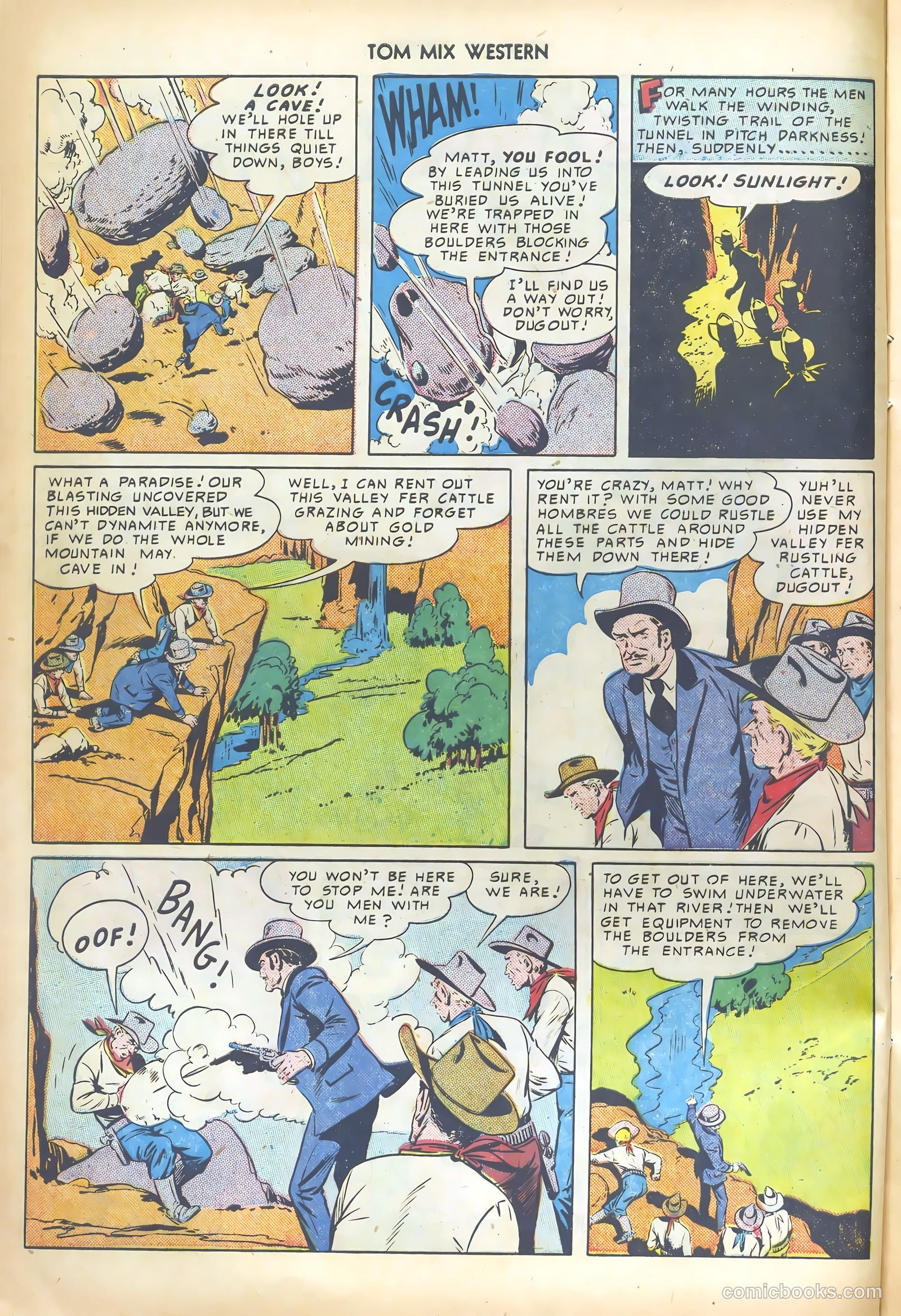 Tom Mix Western #32 (1950) — page 20 of 52