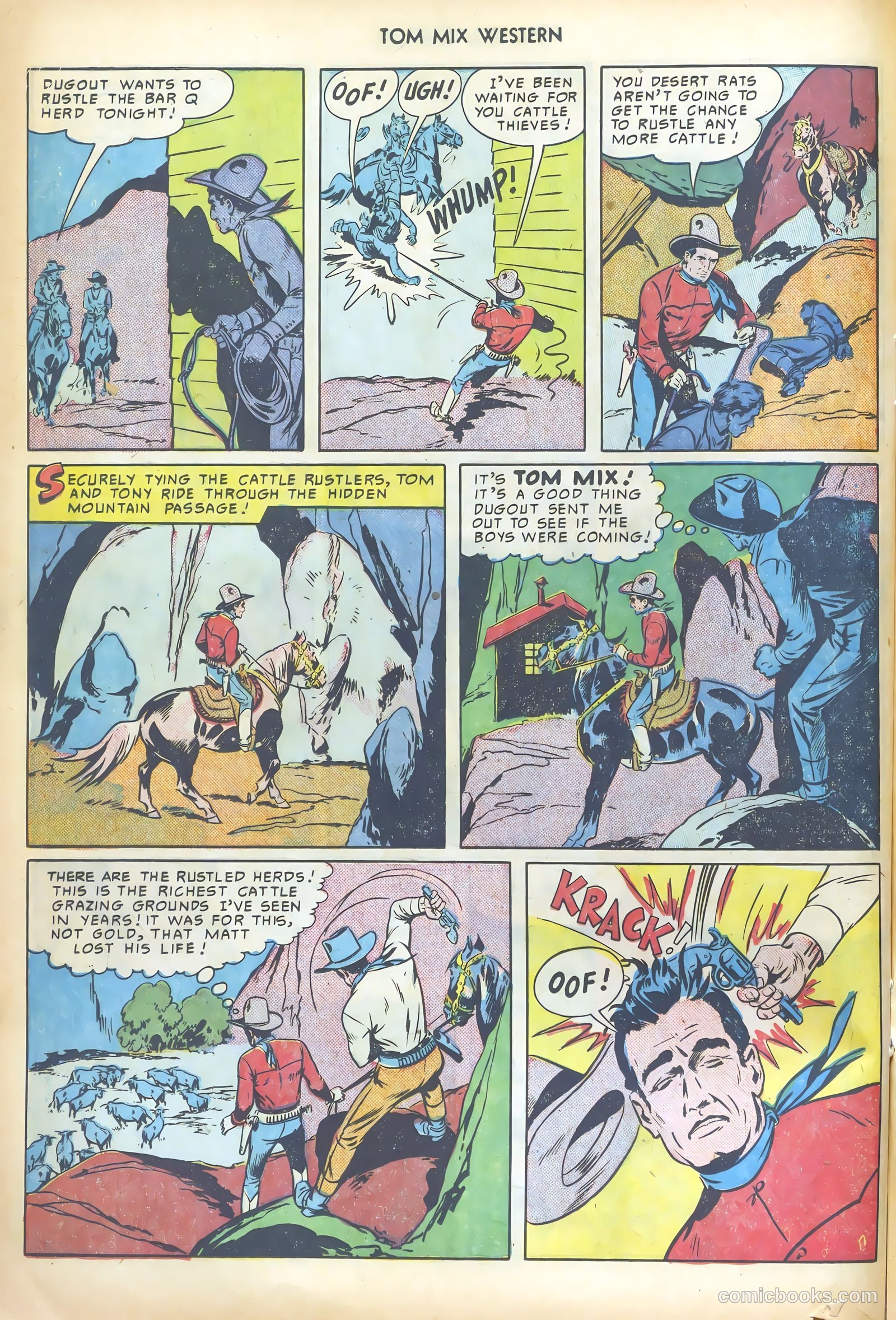 Tom Mix Western #32 (1950) — page 24 of 52