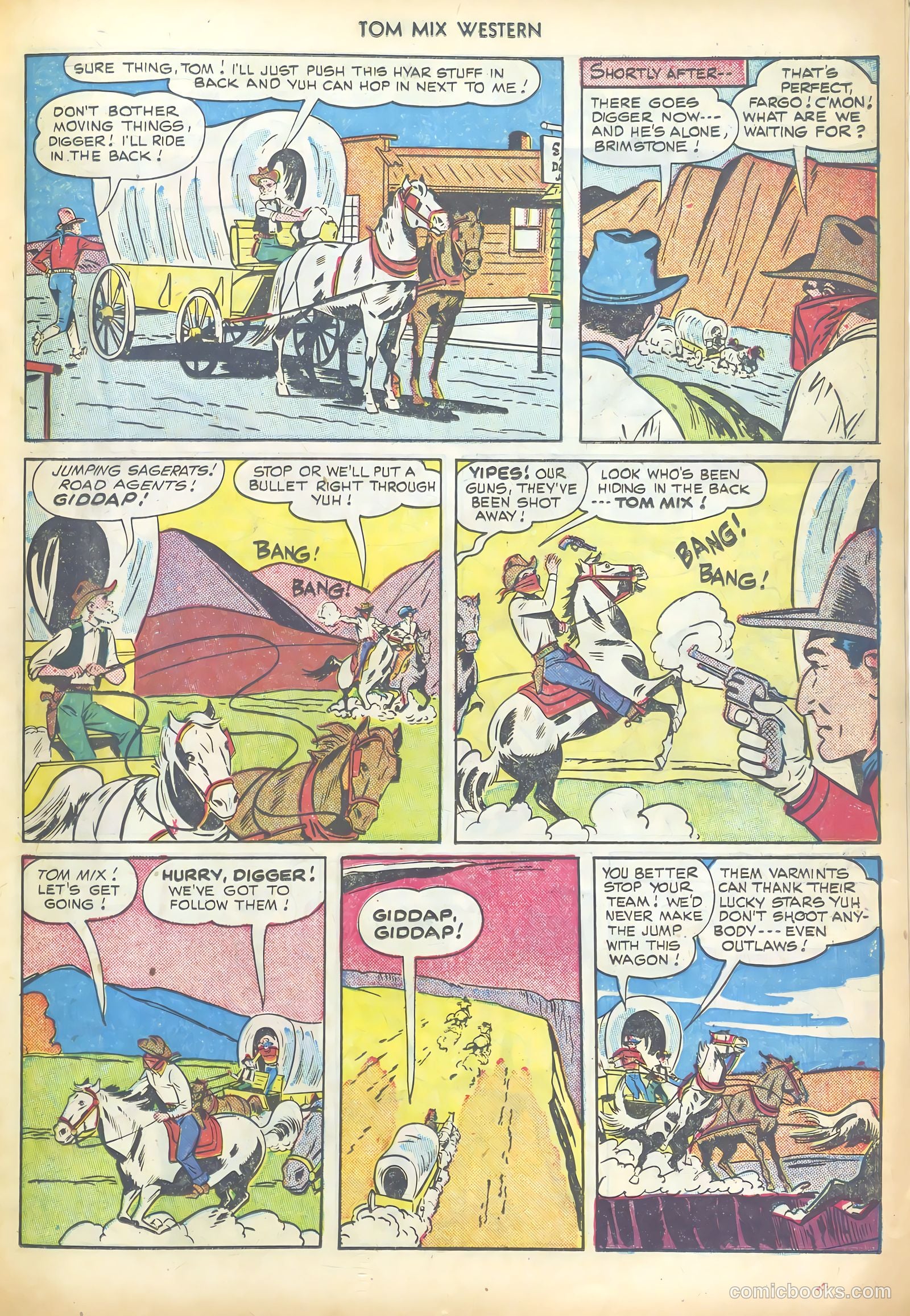 Tom Mix Western #32 (1950) — page 27 of 52