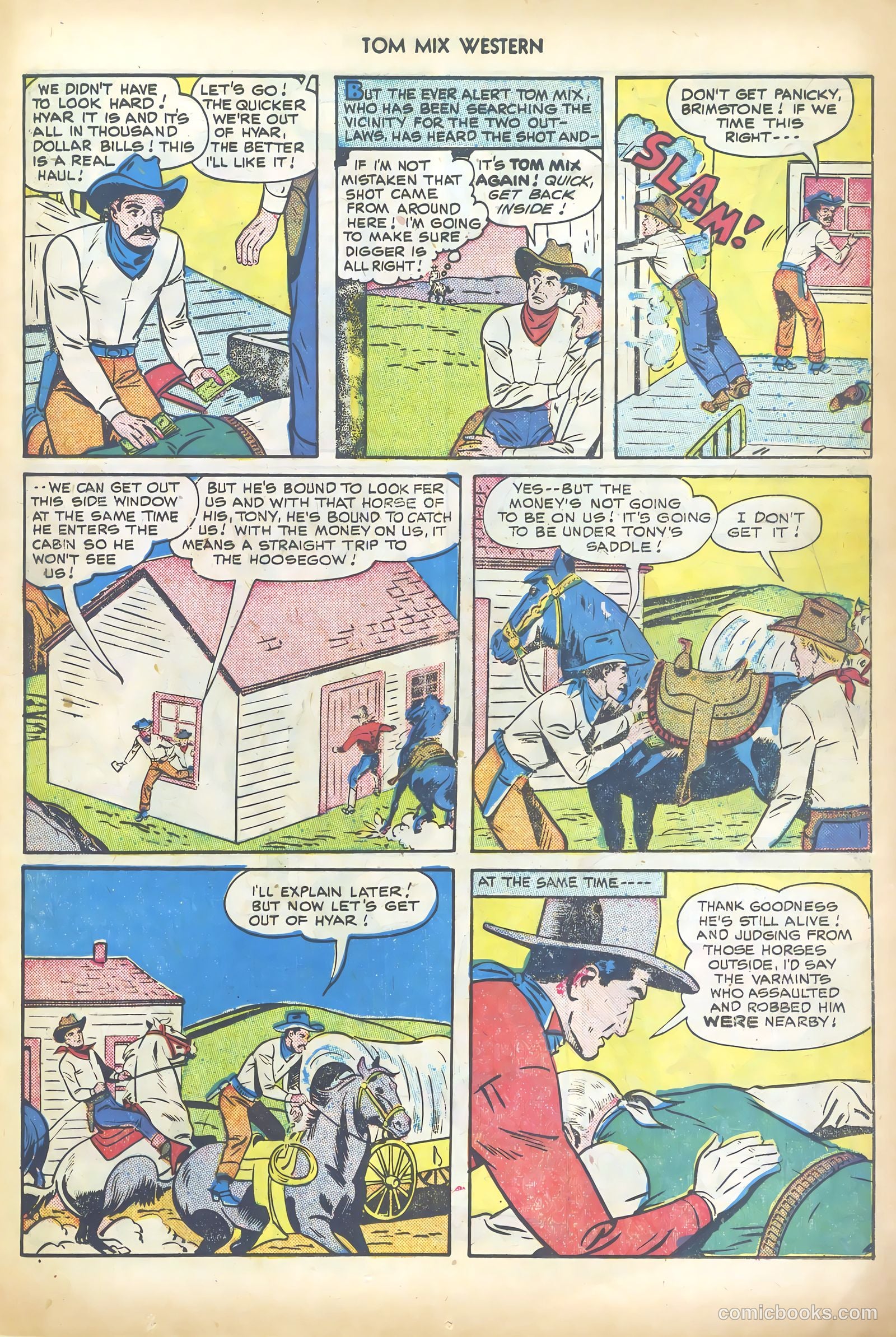 Tom Mix Western #32 (1950) — page 29 of 52
