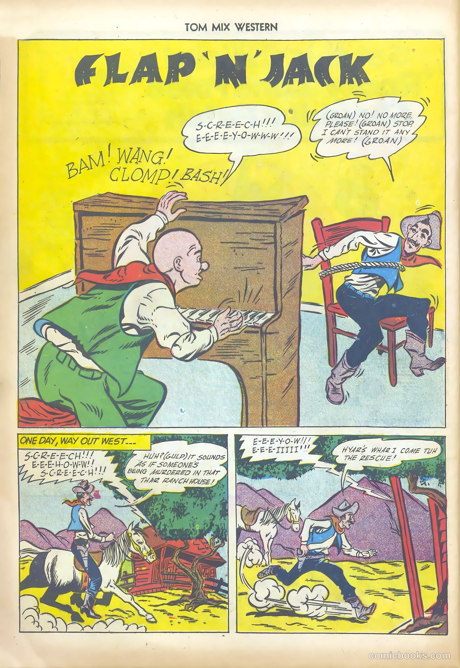 Tom Mix Western #32 (1950) — page 36 of 52