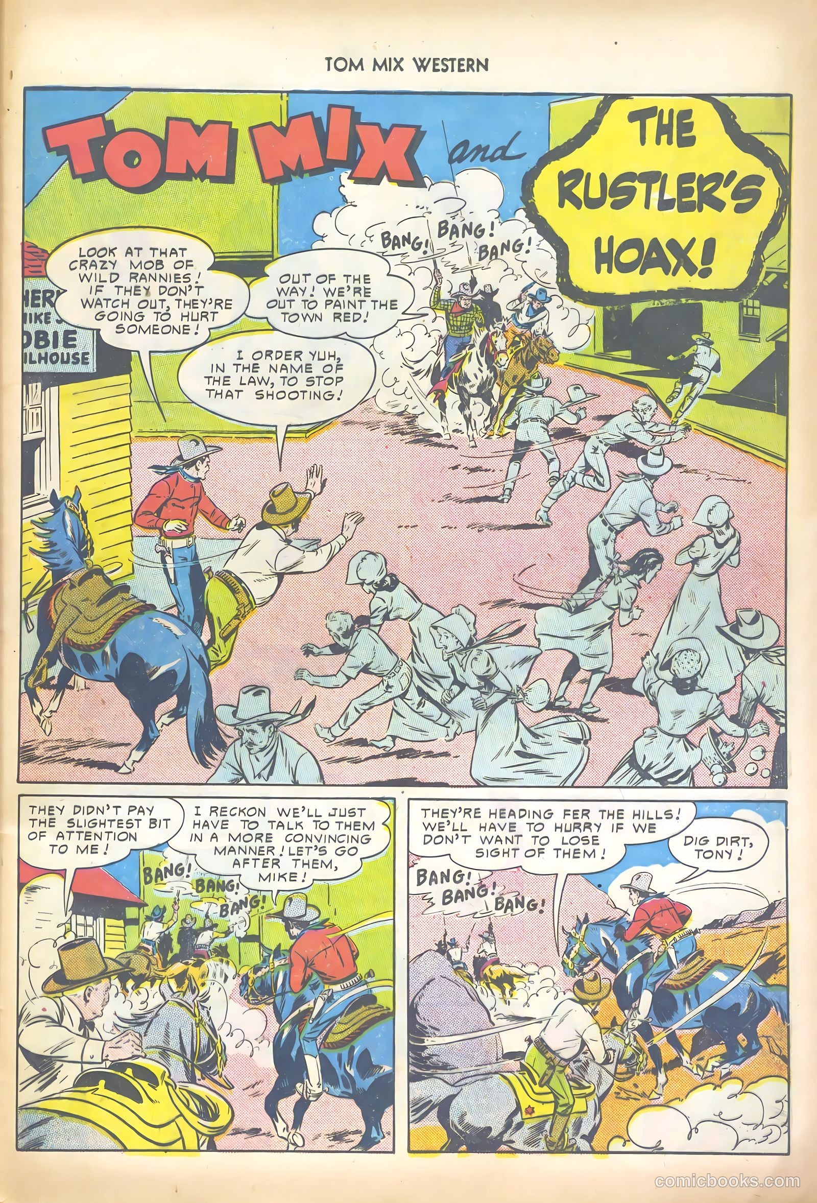 Tom Mix Western #32 (1950) — page 41 of 52