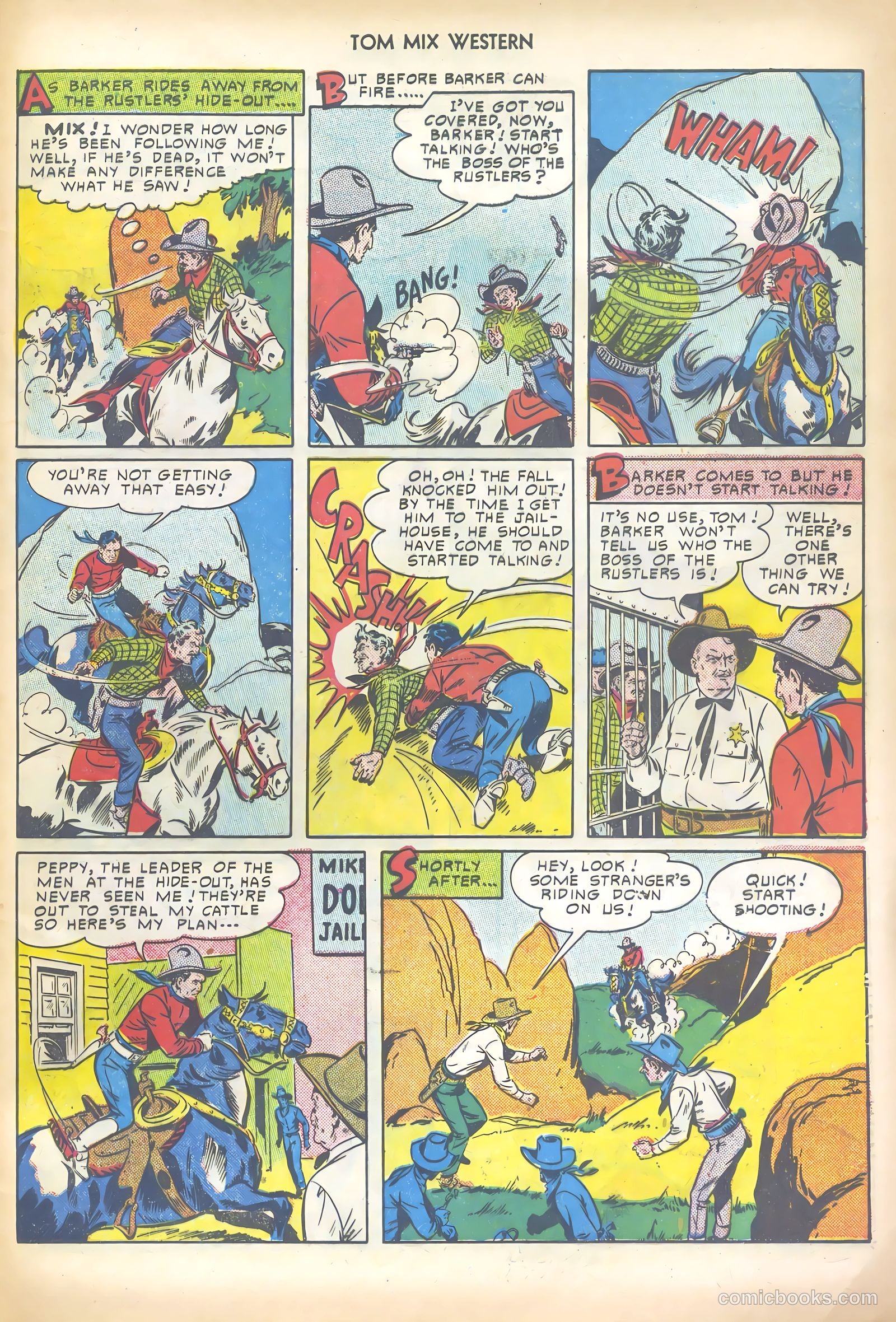Tom Mix Western #32 (1950) — page 45 of 52