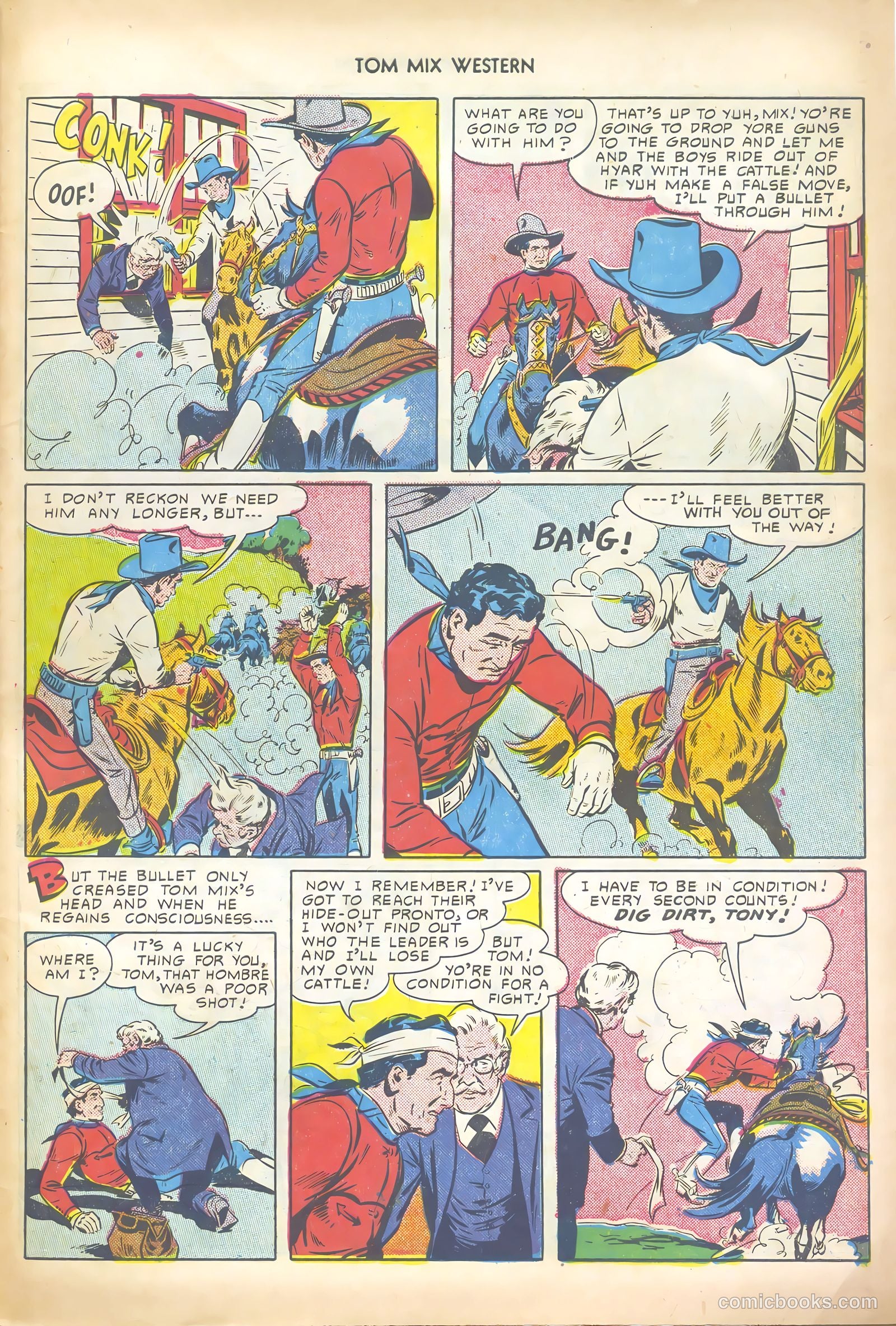 Tom Mix Western #32 (1950) — page 47 of 52