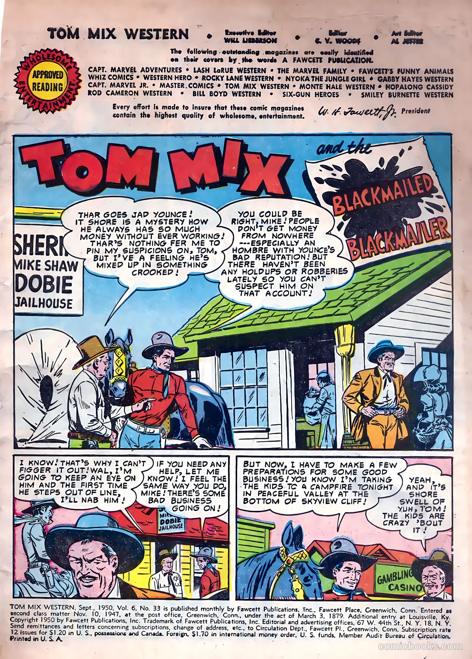 Tom Mix Western #33 (1950) — page 4 of 54