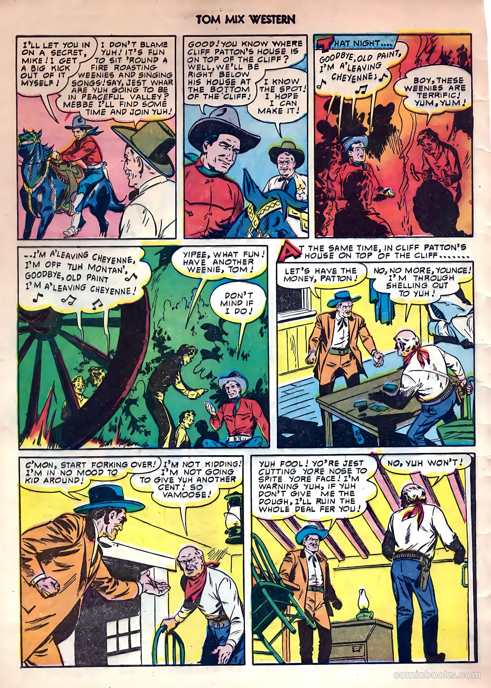 Tom Mix Western #33 (1950) — page 5 of 54