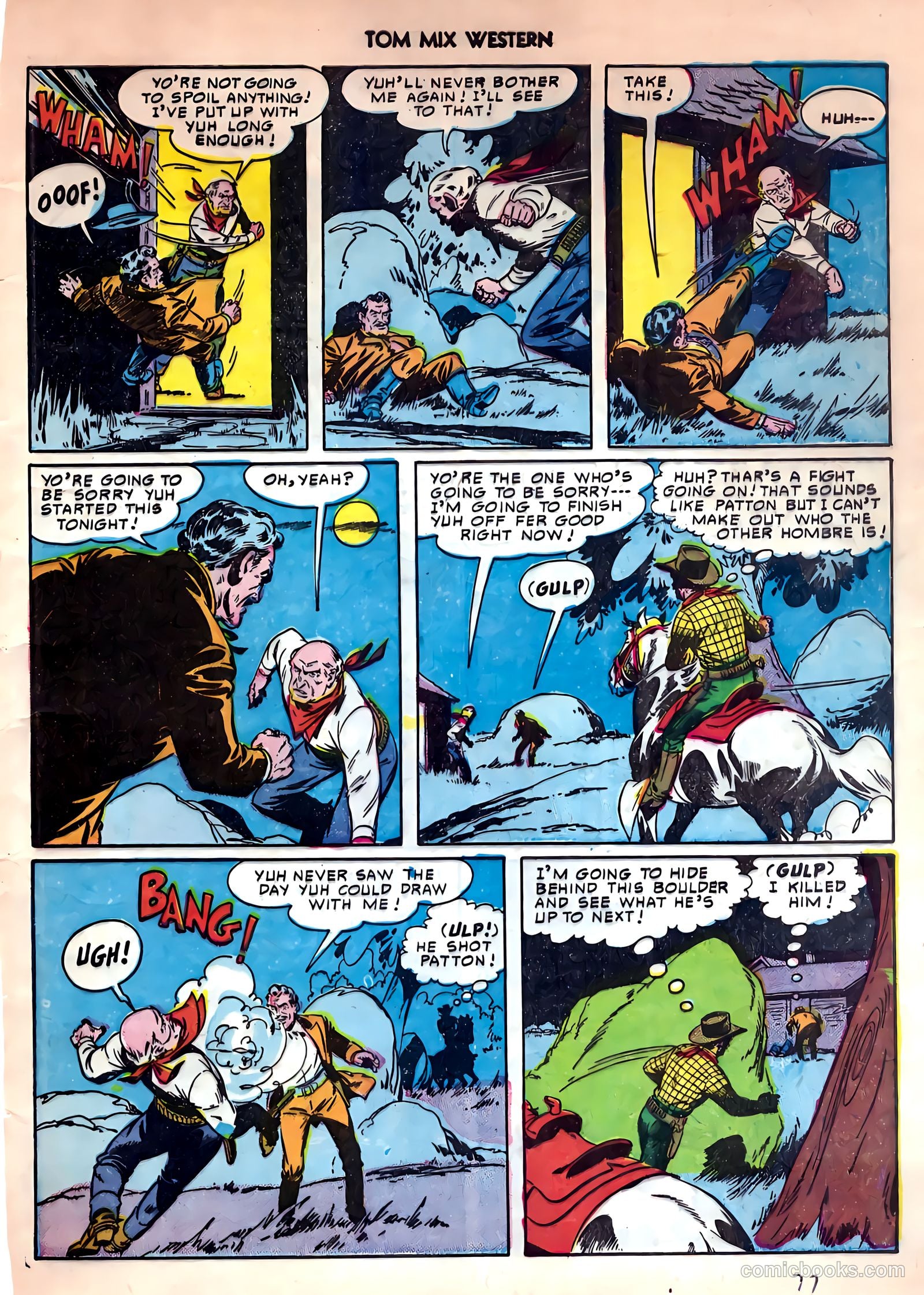 Tom Mix Western #33 (1950) — page 6 of 54