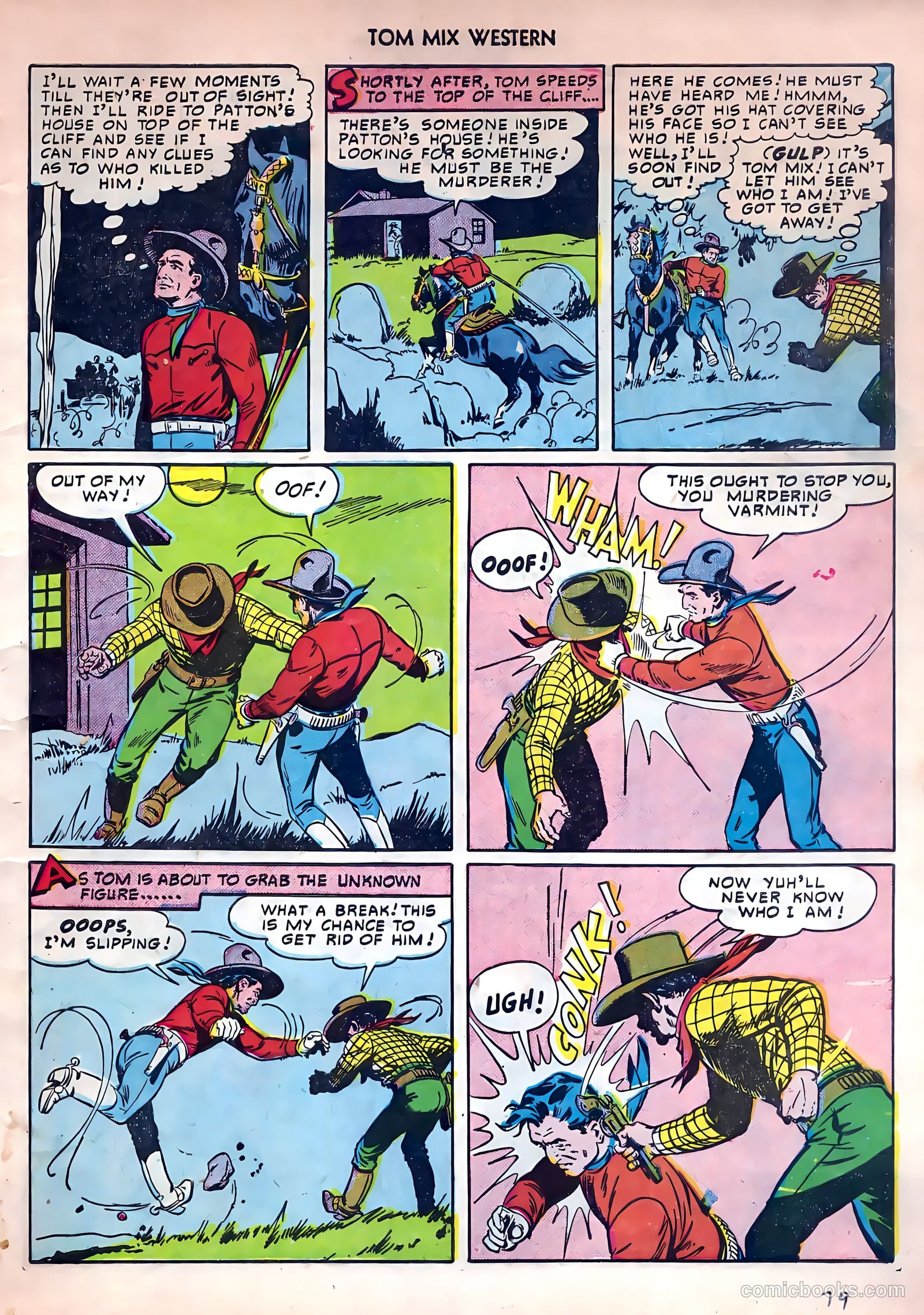 Tom Mix Western #33 (1950) — page 8 of 54