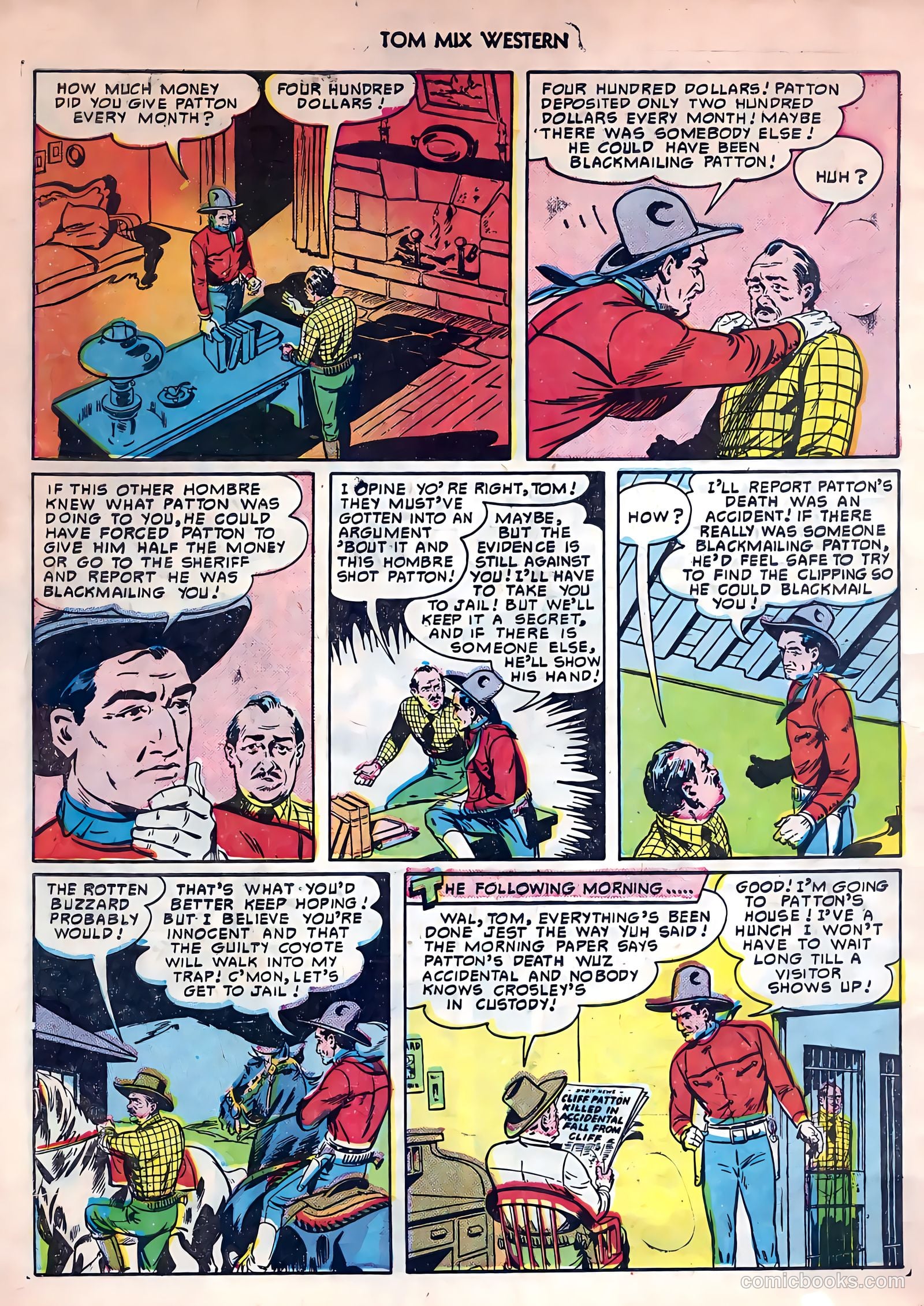 Tom Mix Western #33 (1950) — page 11 of 54