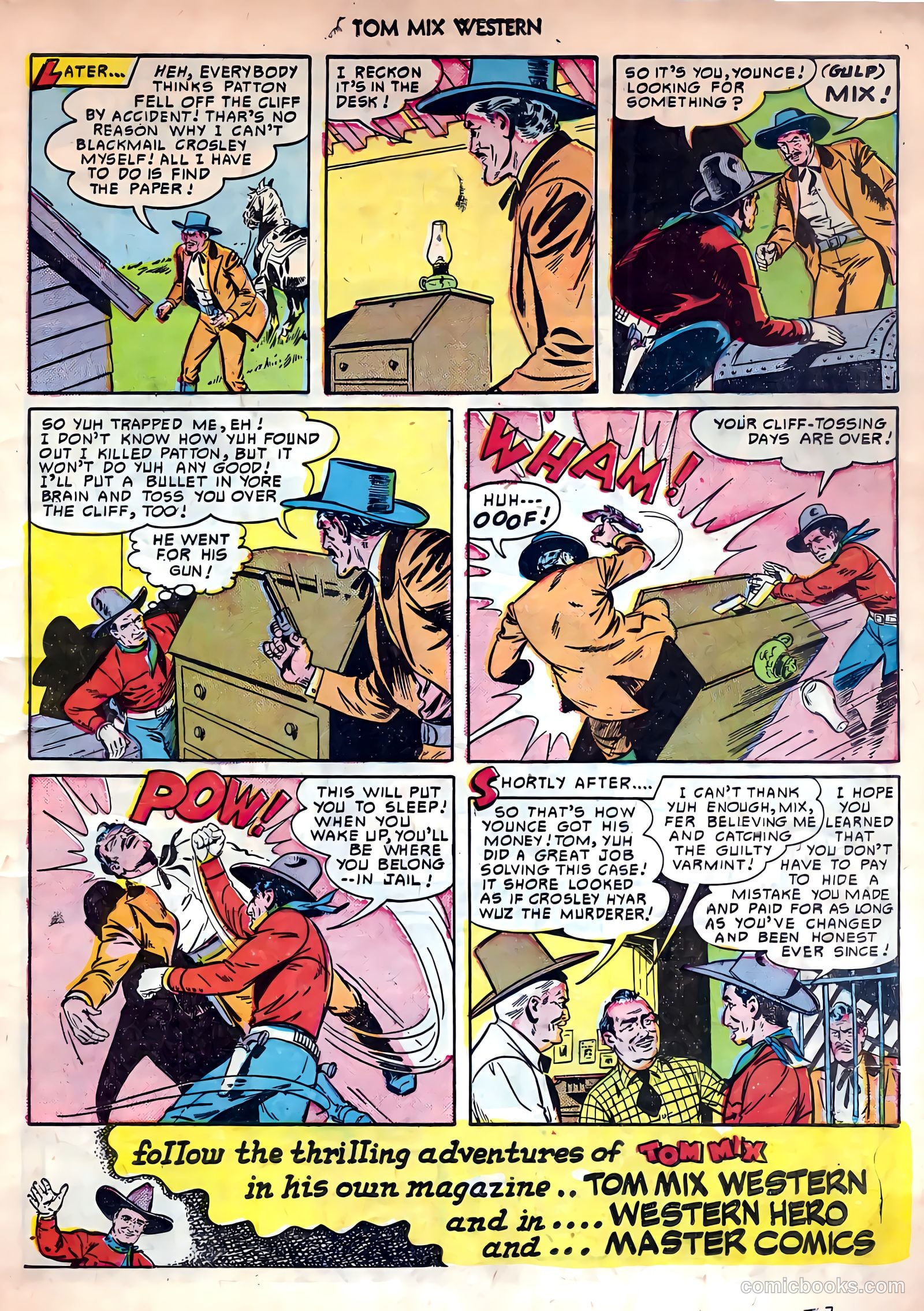 Tom Mix Western #33 (1950) — page 12 of 54