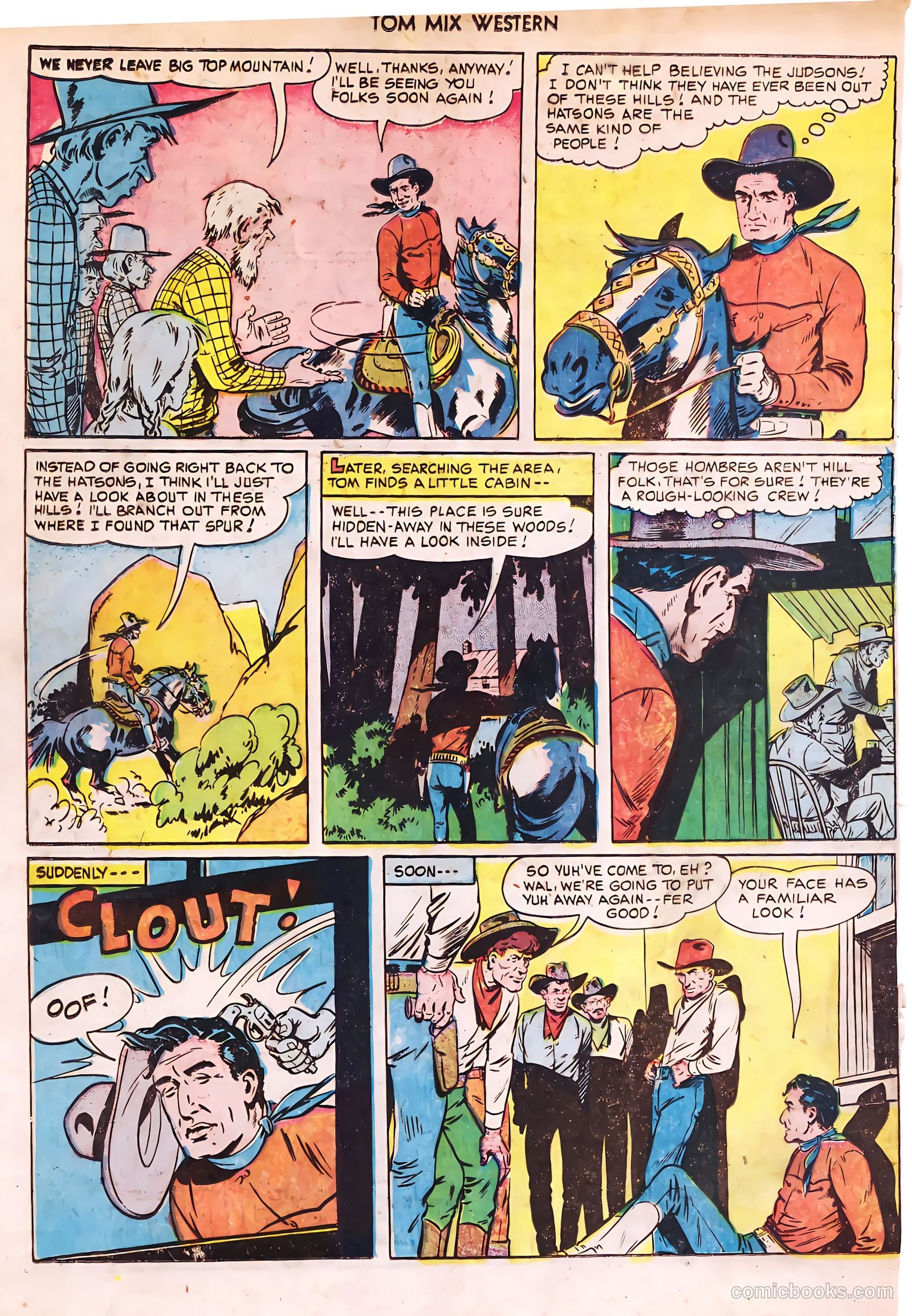 Tom Mix Western #33 (1950) — page 31 of 54
