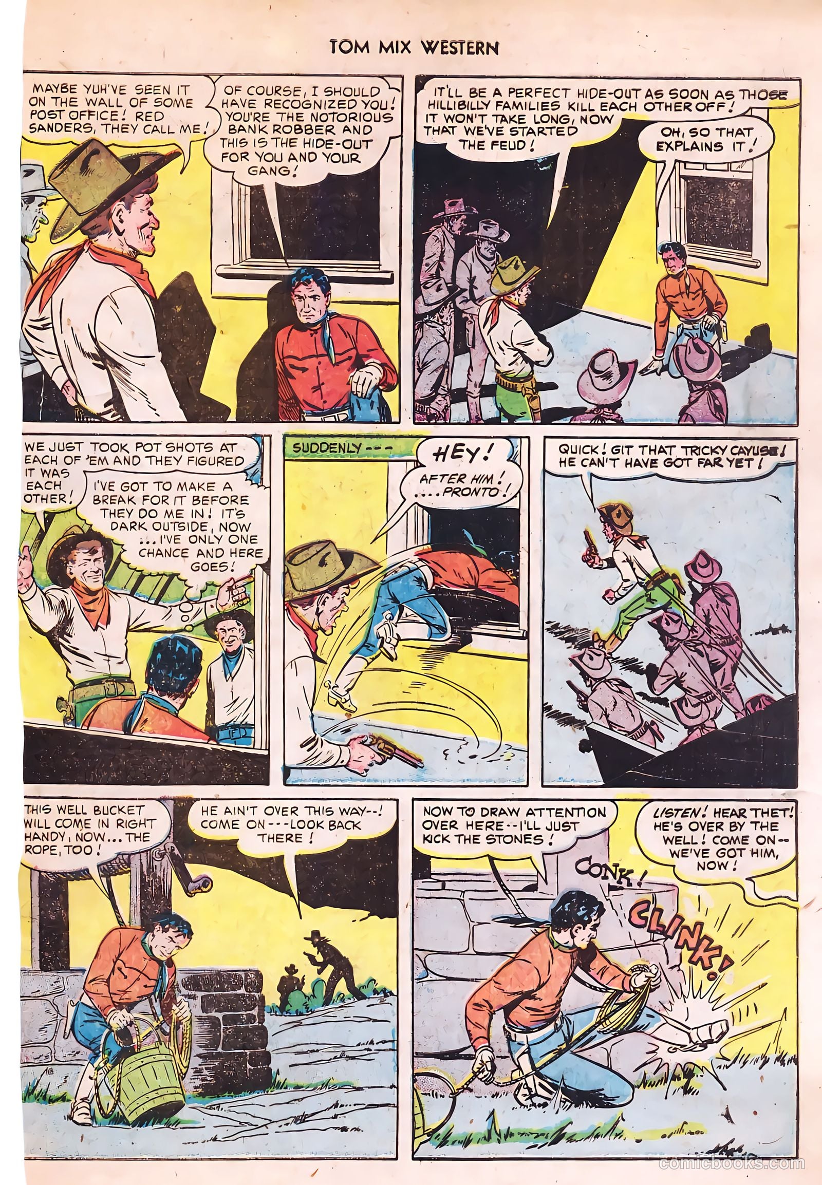 Tom Mix Western #33 (1950) — page 32 of 54
